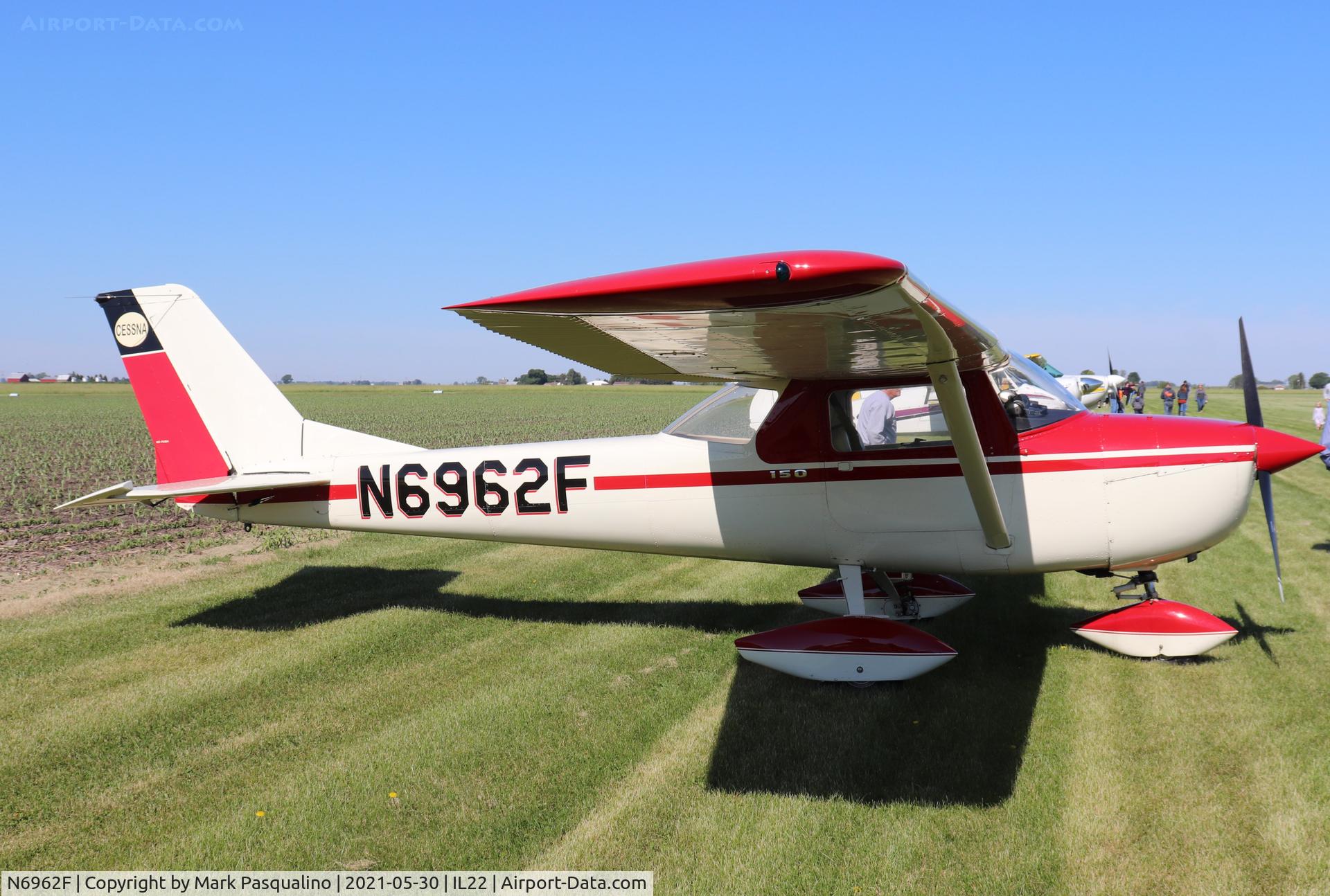 N6962F, 1966 Cessna 150F C/N 15063562, Cessna 150F