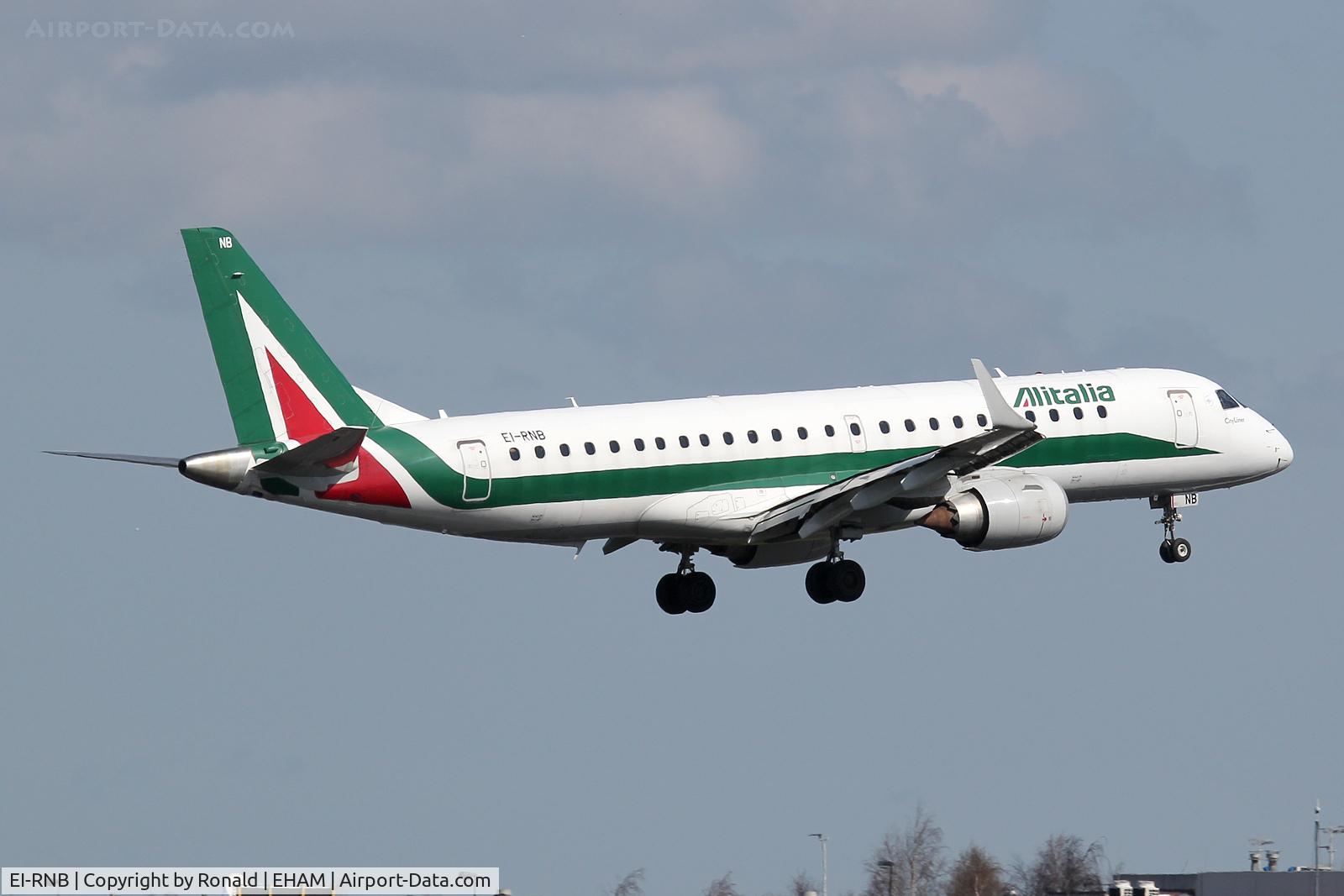 EI-RNB, 2011 Embraer 190LR (ERJ-190-100LR) C/N 19000479, at spl