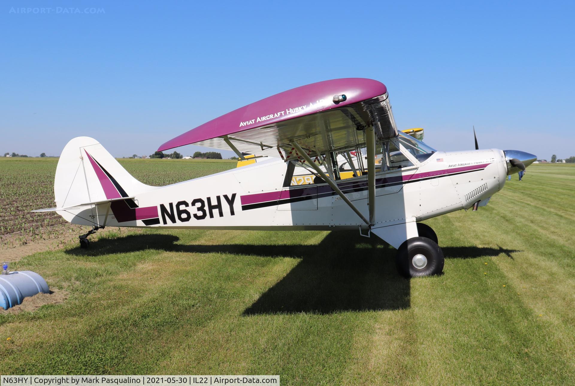 N63HY, 2001 Aviat A-1B Husky C/N 2173, Aviat A-1B