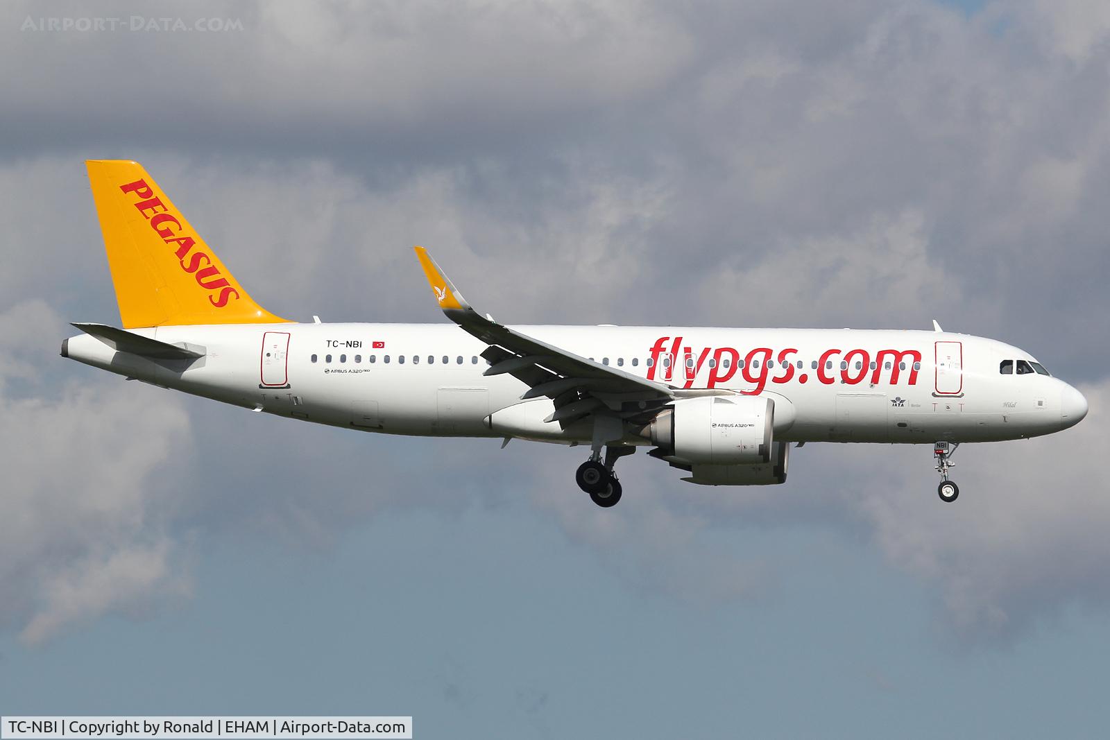 TC-NBI, 2016 Airbus A320-251N C/N 7429, at spl