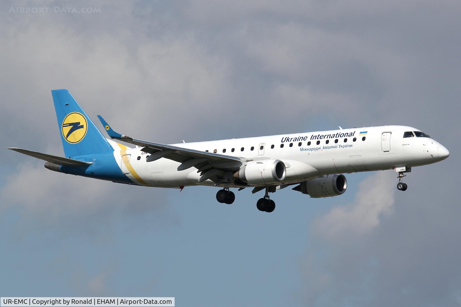 UR-EMC, 2013 Embraer 190STD (ERJ-190-100) C/N 19000589, at spl