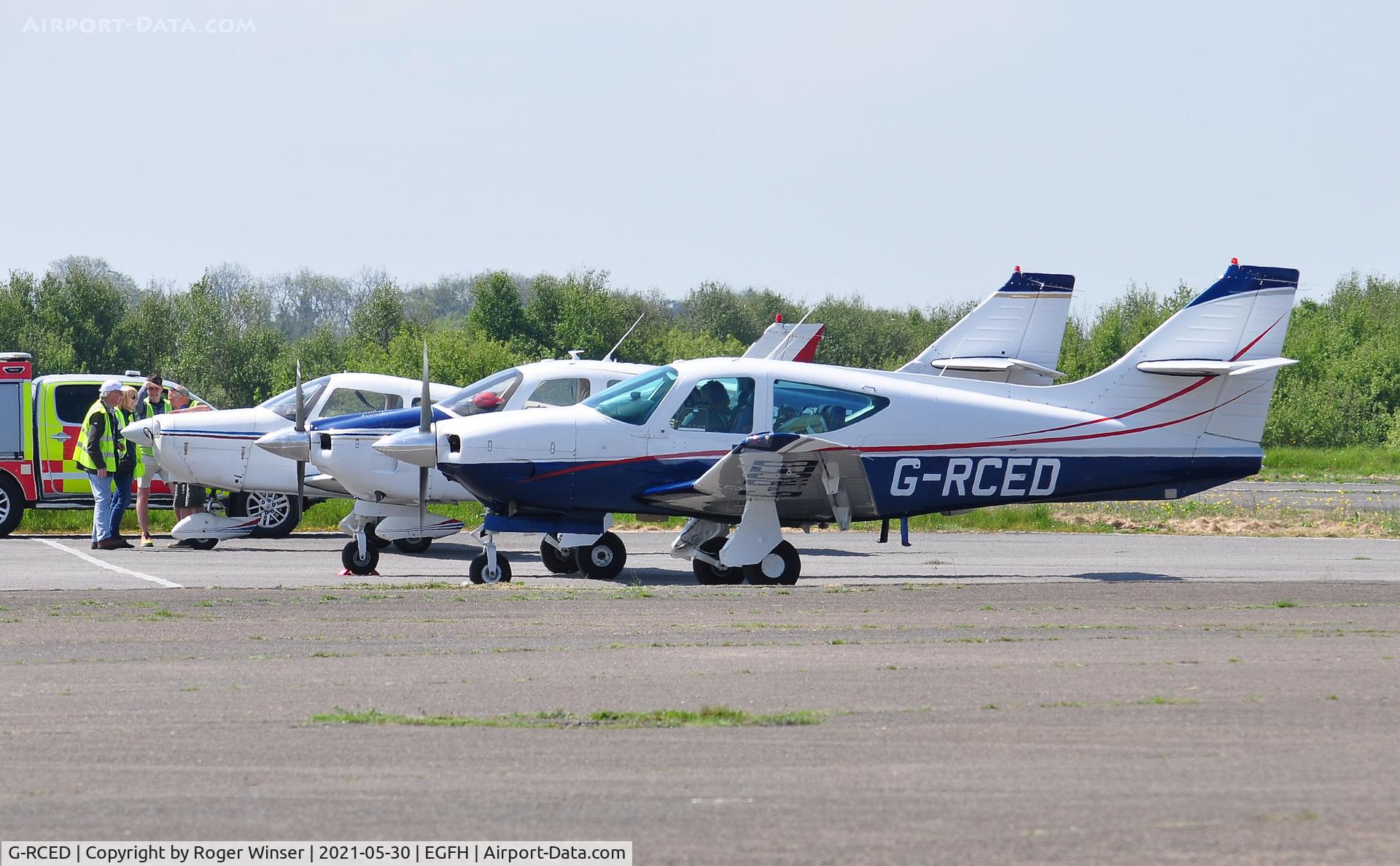 G-RCED, 1977 Rockwell Commander 114 C/N 14241, Visiting Commander 114.
