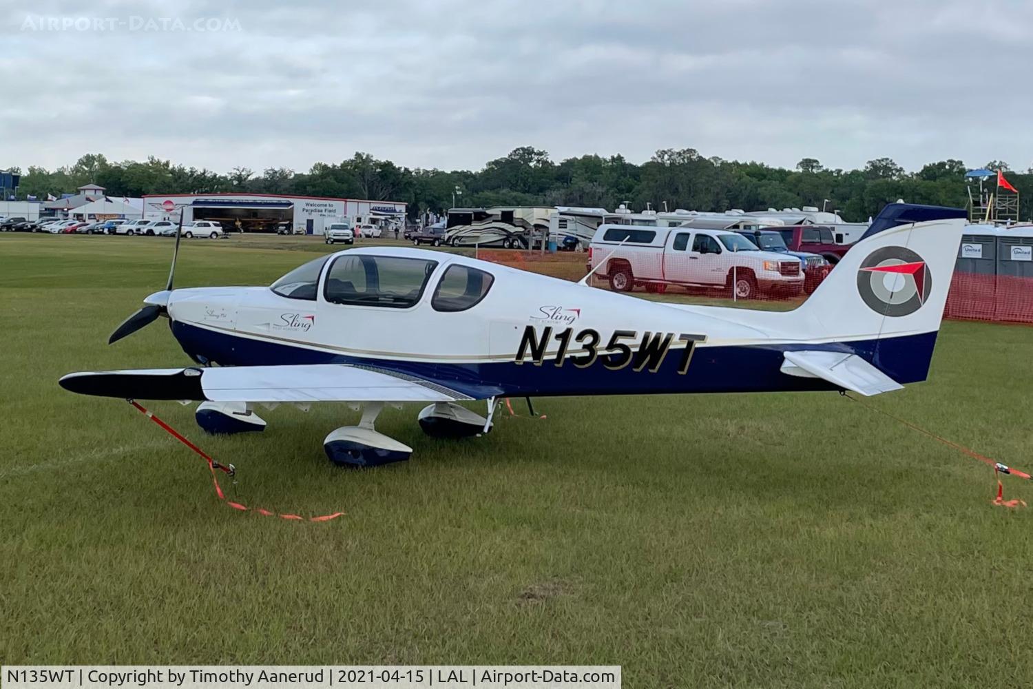 N135WT, 2018 The Airplane Factory Sling 4 TSI C/N 131S, 2018 The Airplane Factory Sling 4 TSI, c/n: 131S,  Sun n Fun 2021