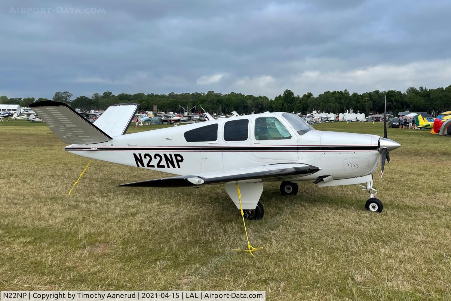N22NP, 1964 Beech S35 Bonanza C/N D-7354, 1964 Beech S35, c/n: D-7354,  Sun n Fun 2021