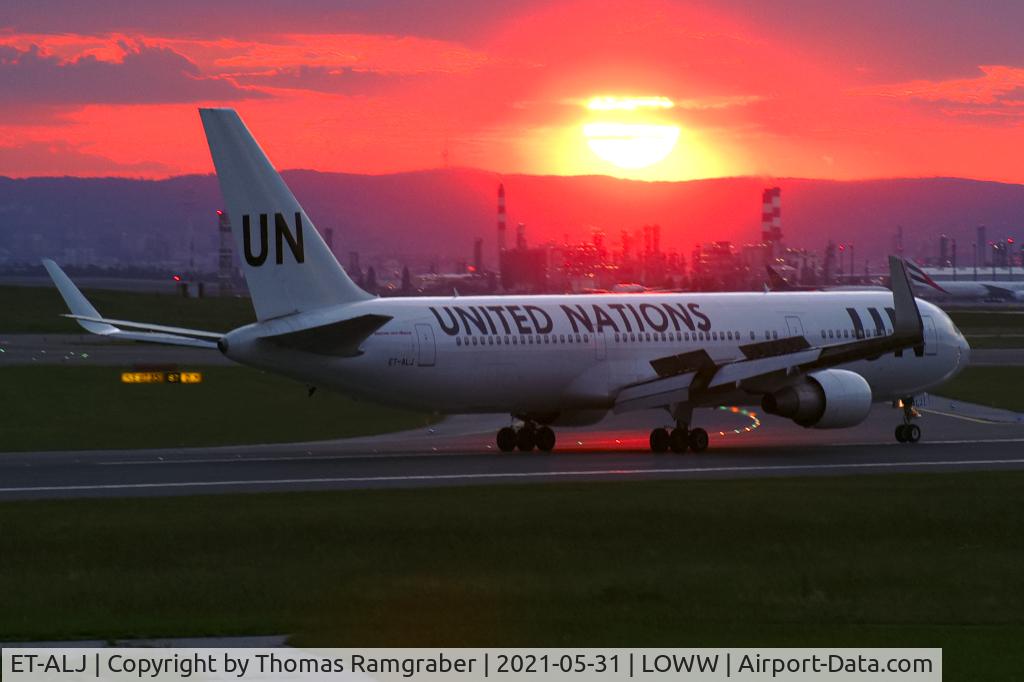 ET-ALJ, 2003 Boeing 767-360/ER C/N 33767, Ethiopian Airlines (United Nations) Boeing 767-300