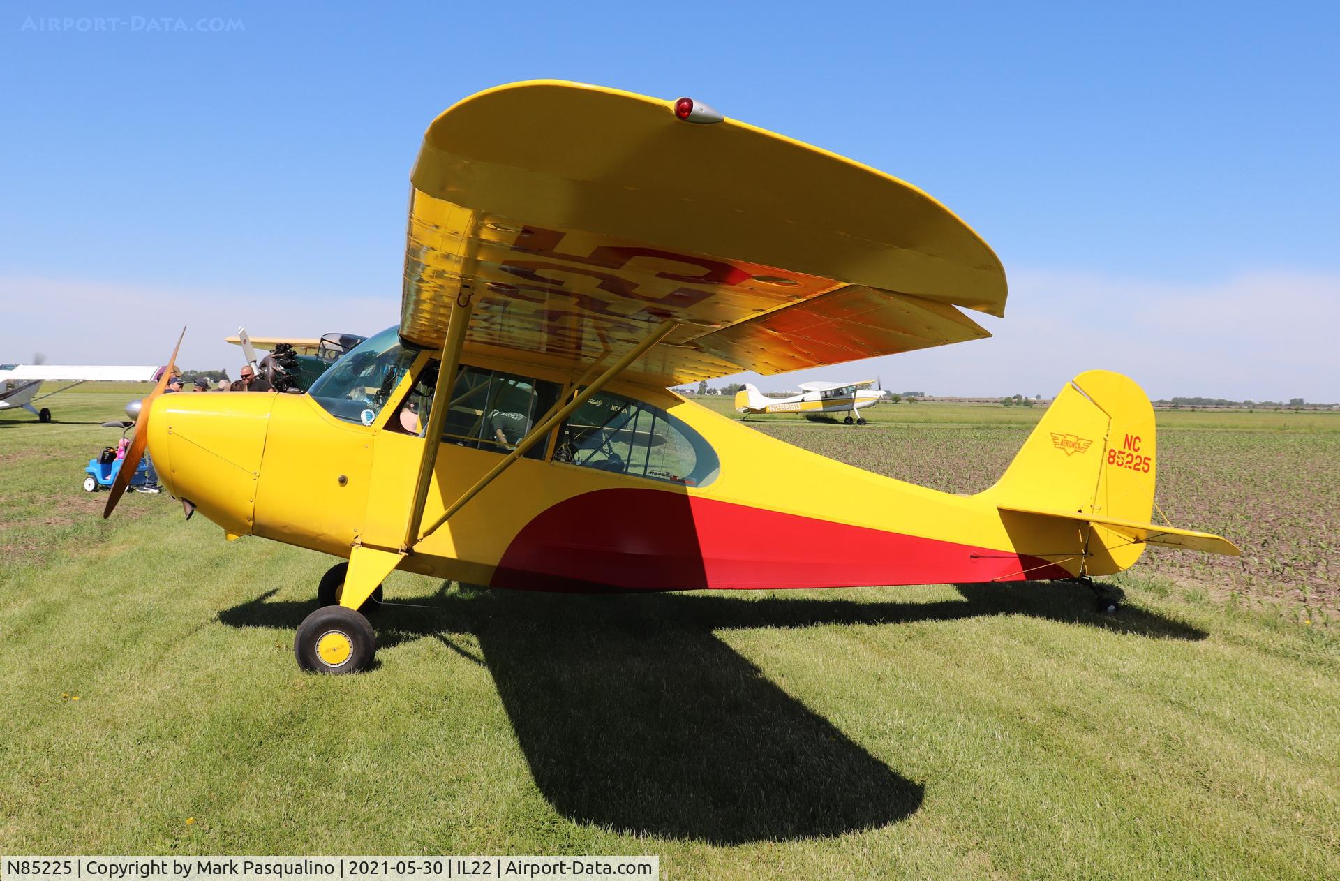 N85225, 1946 Aeronca 7AC Champion C/N 7AC-3958, Aeronca 7AC