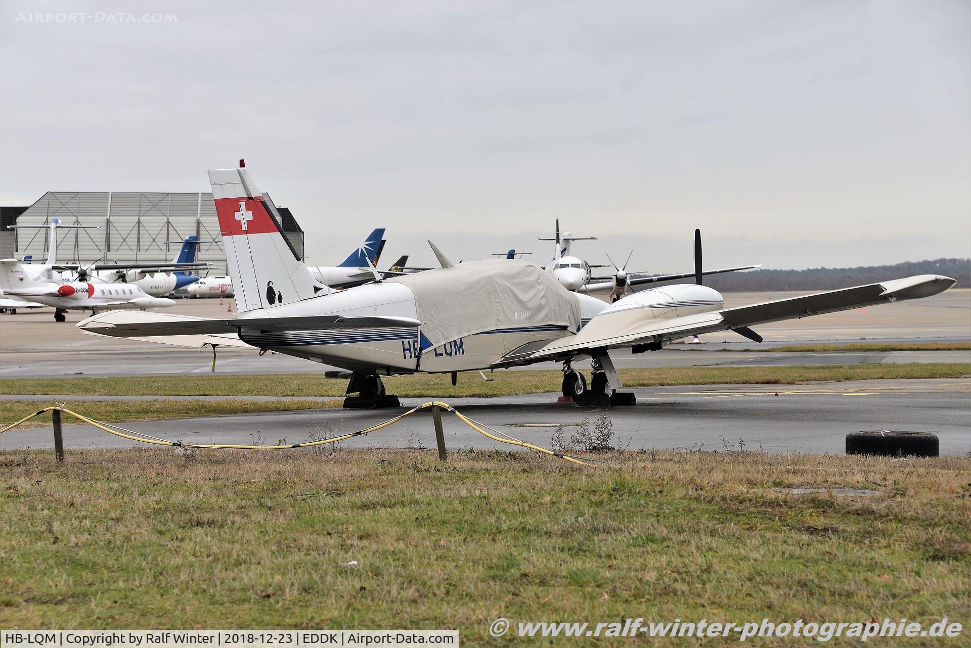 HB-LQM, 1988 Piper PA-34-220T Seneca III C/N 34-33129, Piper PA-34-220T Seneca III - Private - 34-33129 - HBLQM - 23.12.2018 - CGN