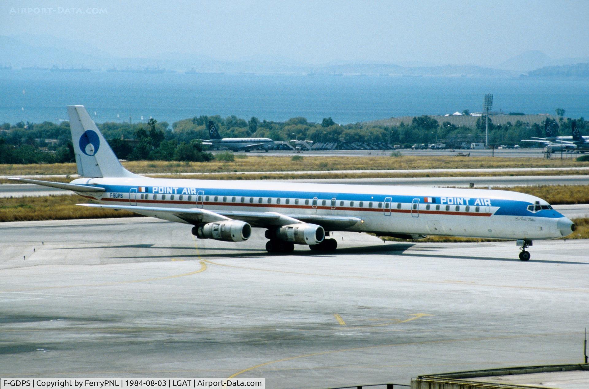 F-GDPS, 1968 Douglas DC-8-61 C/N 45981, Arrival of Point Air DC-8-61
