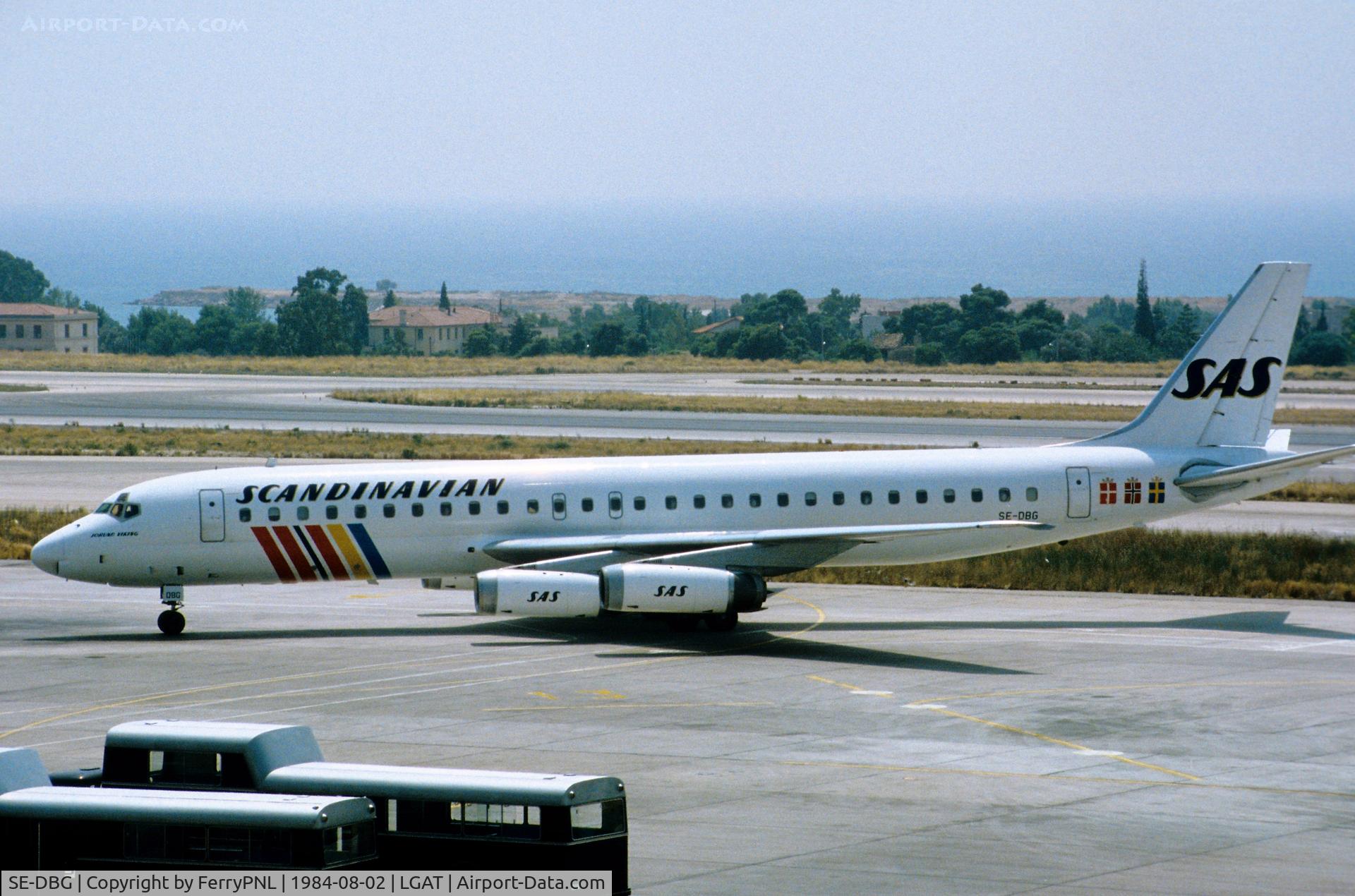 SE-DBG, 1967 Douglas DC-8-62 C/N 45921, SAS DC-8-62