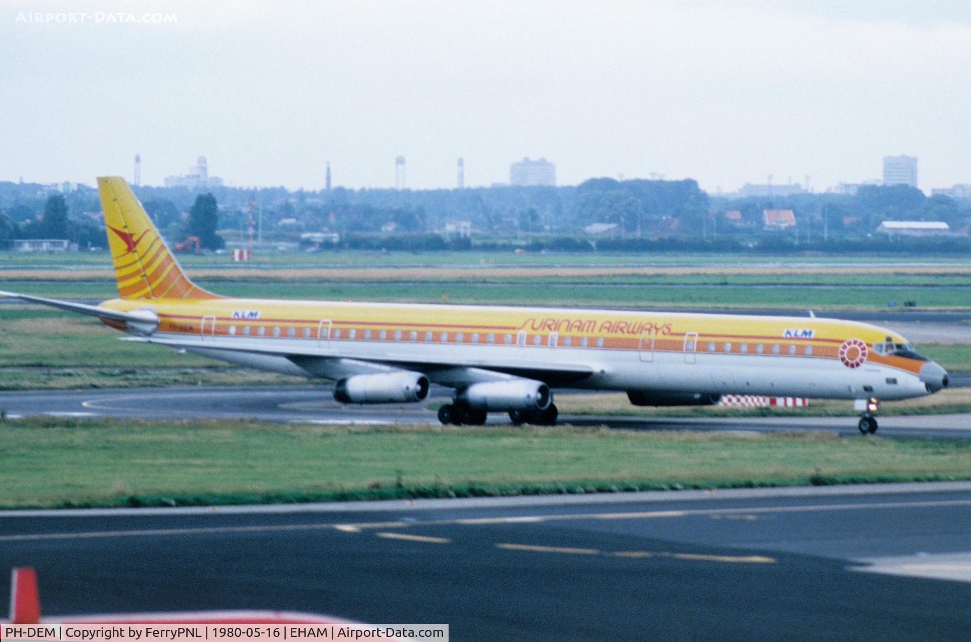 PH-DEM, 1970 Douglas DC-8-63 C/N 46141, Surinam DC-8-63