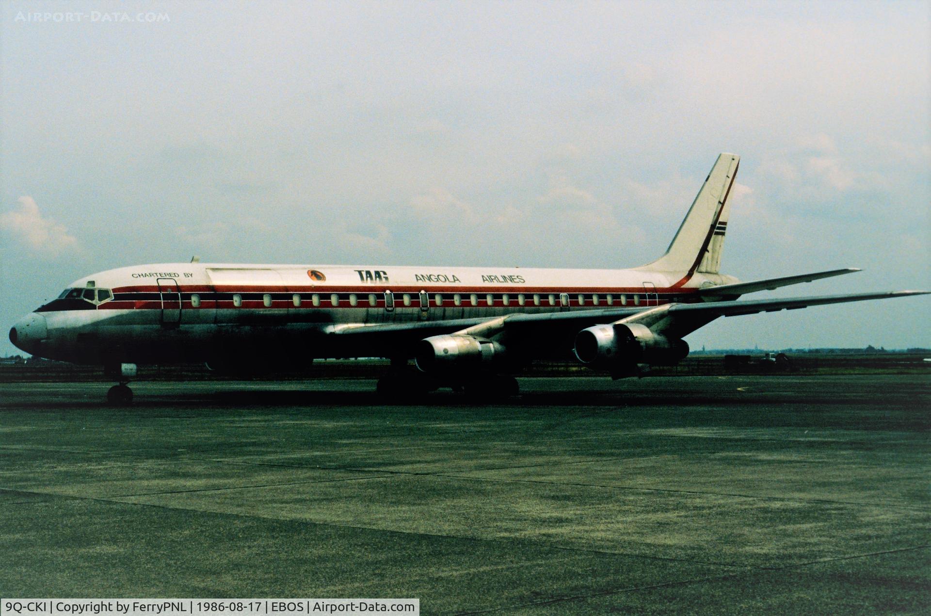 9Q-CKI, 1969 BAC 111-501EX One-Eleven C/N BAC.177, Lukim Air Services DC-8-55CF operated on behalf of TAAG