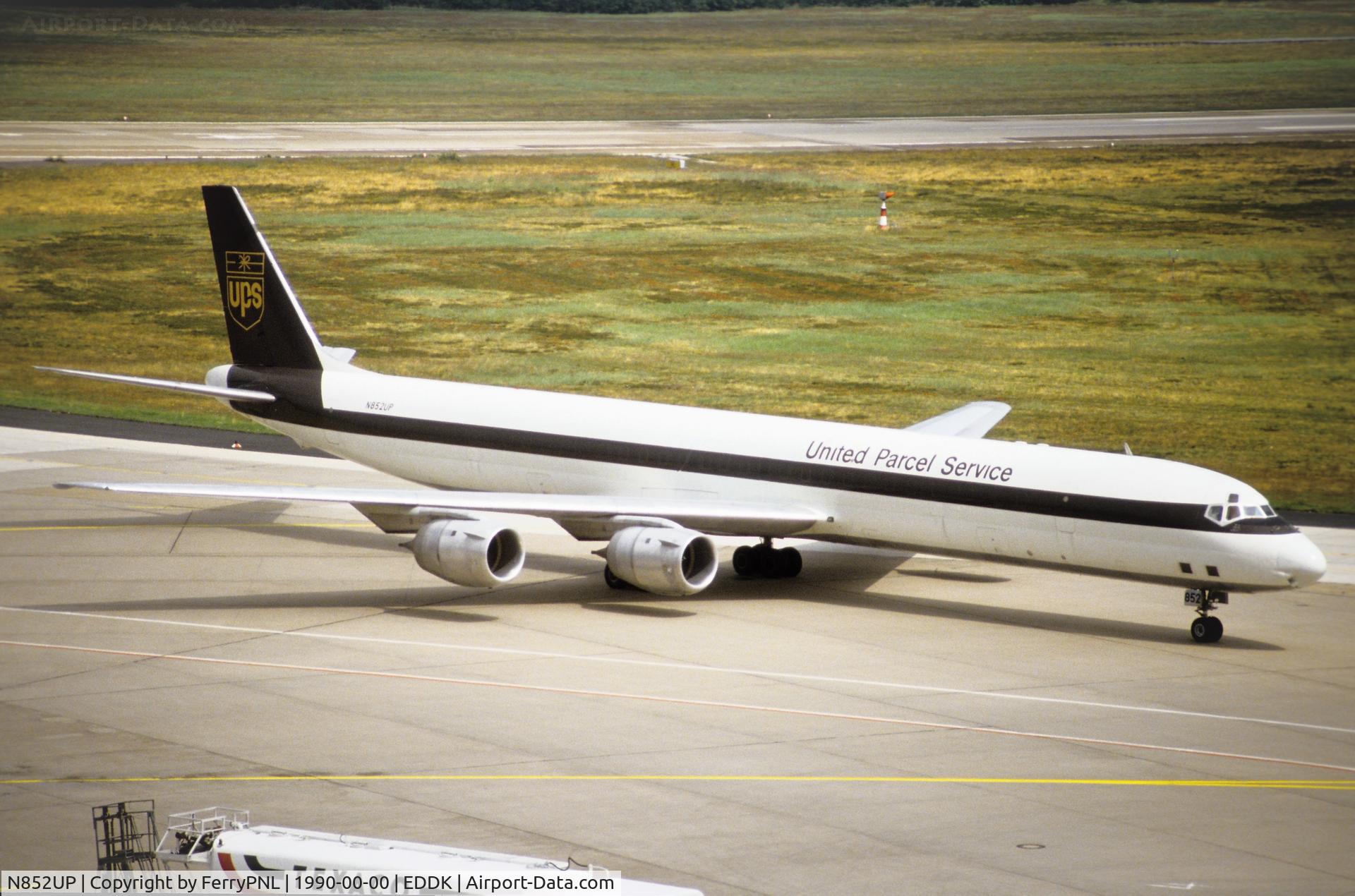 N852UP, 1969 Douglas DC-8-73F C/N 46052, UPS DC-8-73F