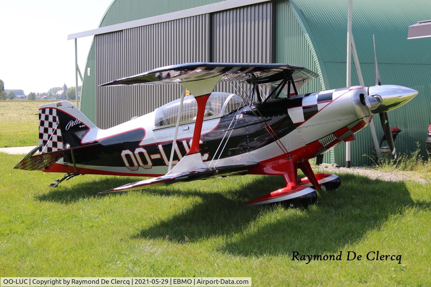 OO-LUC, 2008 Aviat Pitts S-2C Special C/N 6084, At Moorsele.