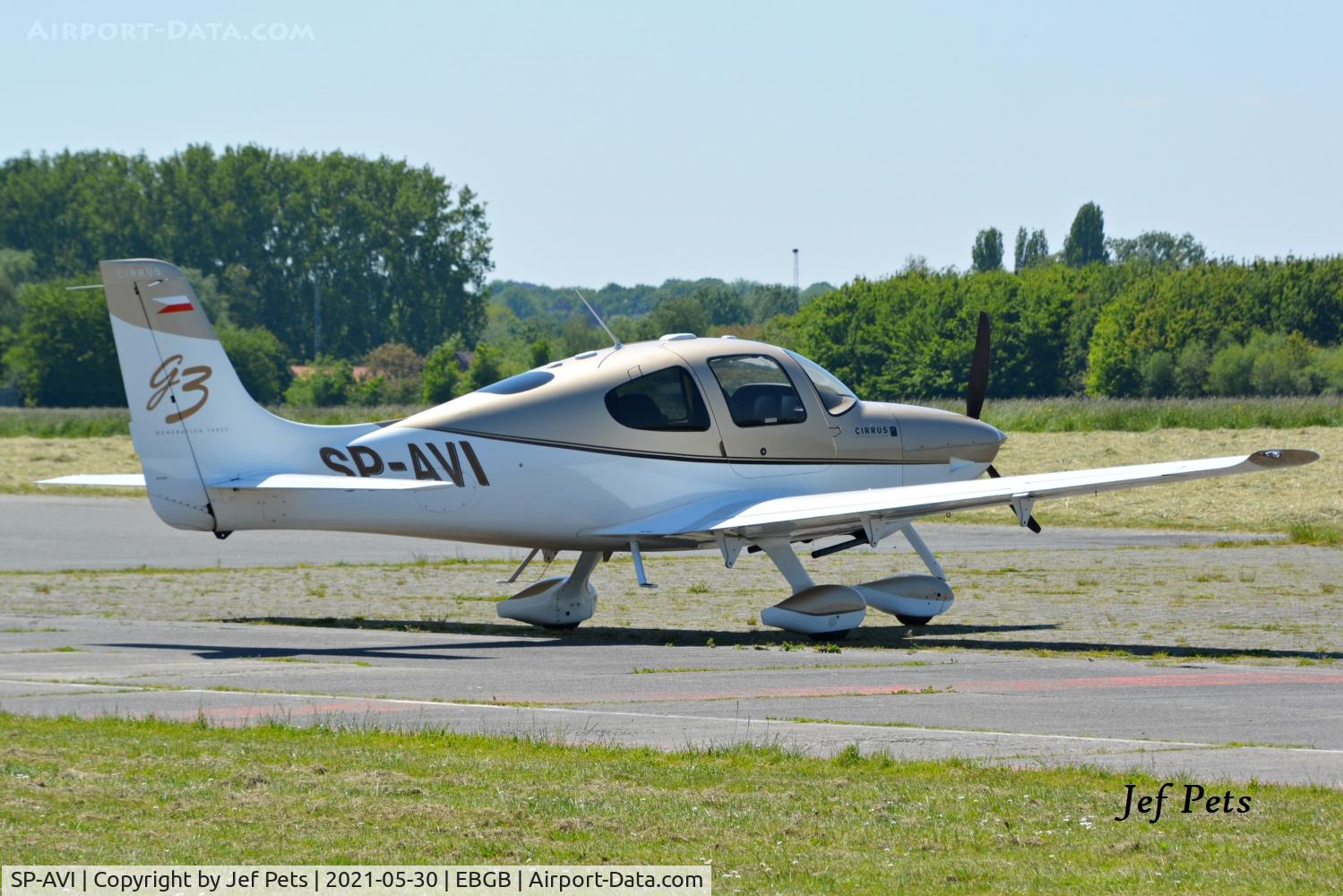 SP-AVI, 2008 Cirrus SR20 C/N 1917, At Grimbergen.