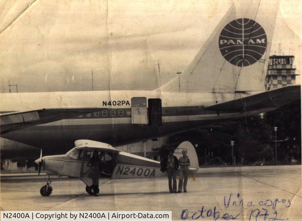 N2400A, 1952 Piper PA-22-135 Tri-Pacer C/N 22-765, 1952 Piper PA-22-135