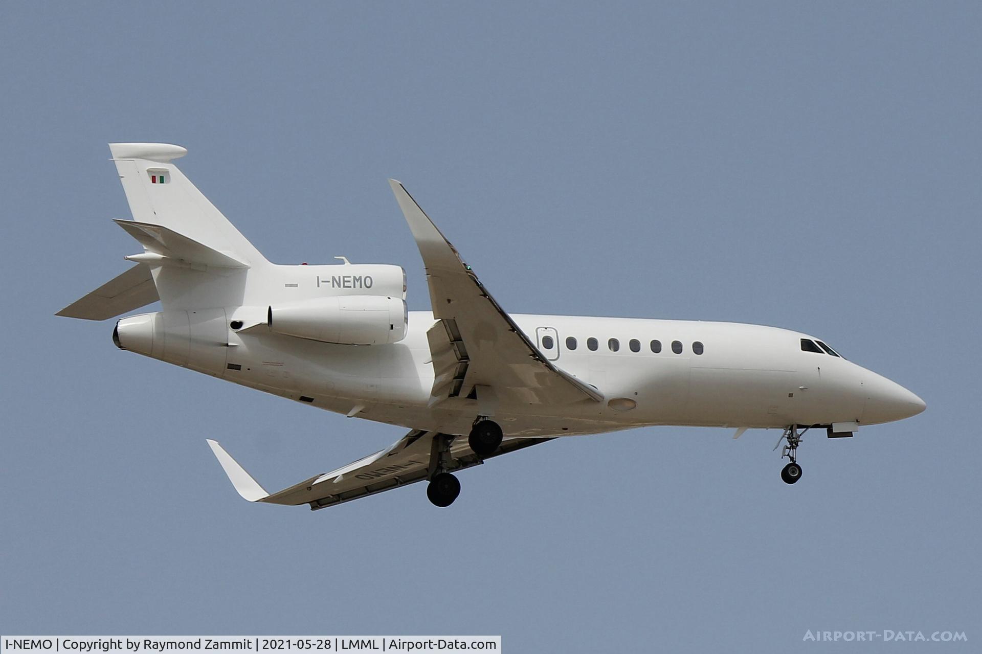I-NEMO, 2011 Dassault Falcon 900LX C/N 255, Dassault Falcon 900LX I-NEMO Compania Aeronautica Italiana