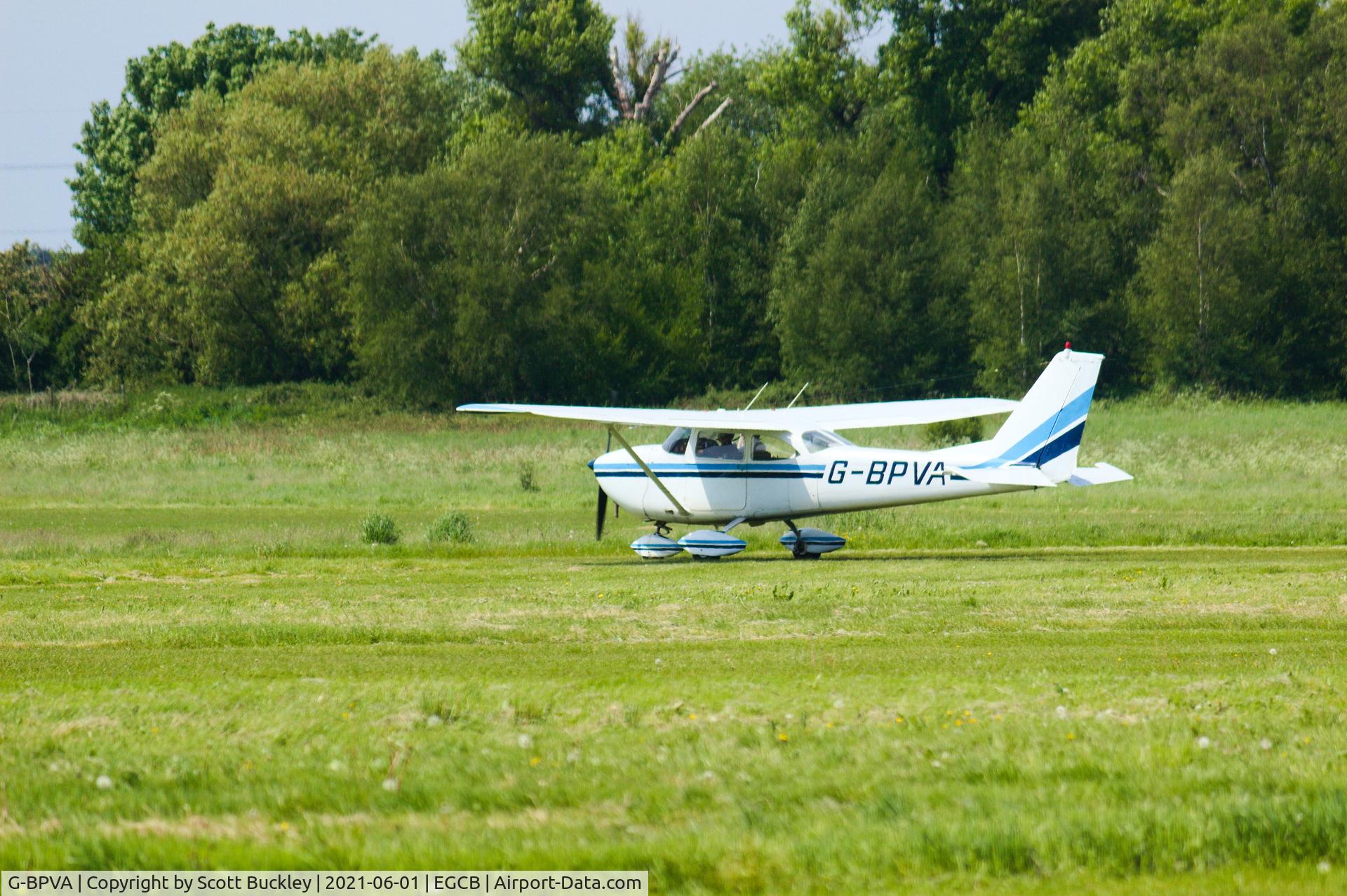 G-BPVA, 1965 Cessna 172F C/N 17252286, G-BPVA at Manchester Barton