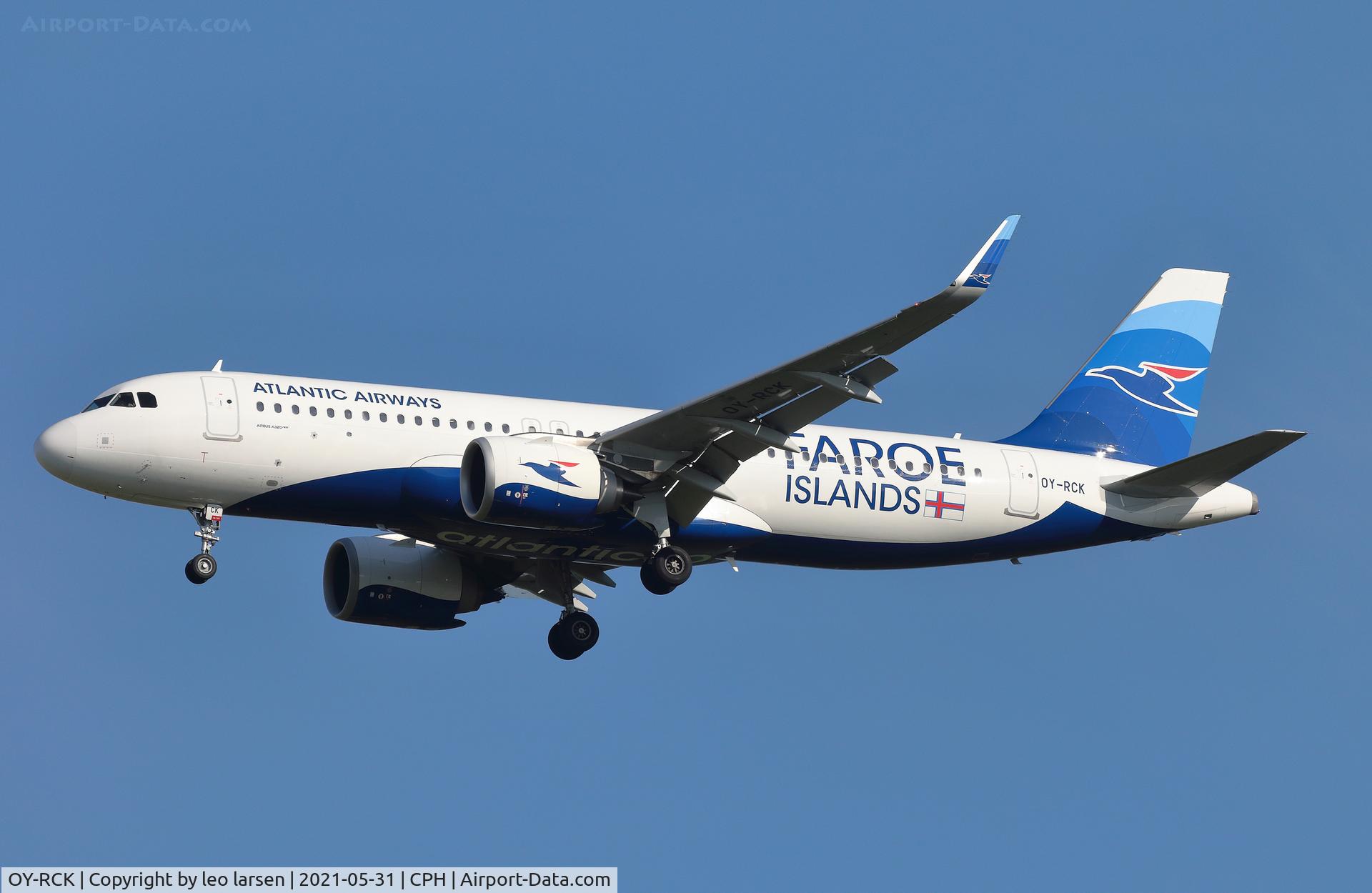 OY-RCK, 2019 Airbus A320-251N C/N 8918, Copenhagen 31.5.2021