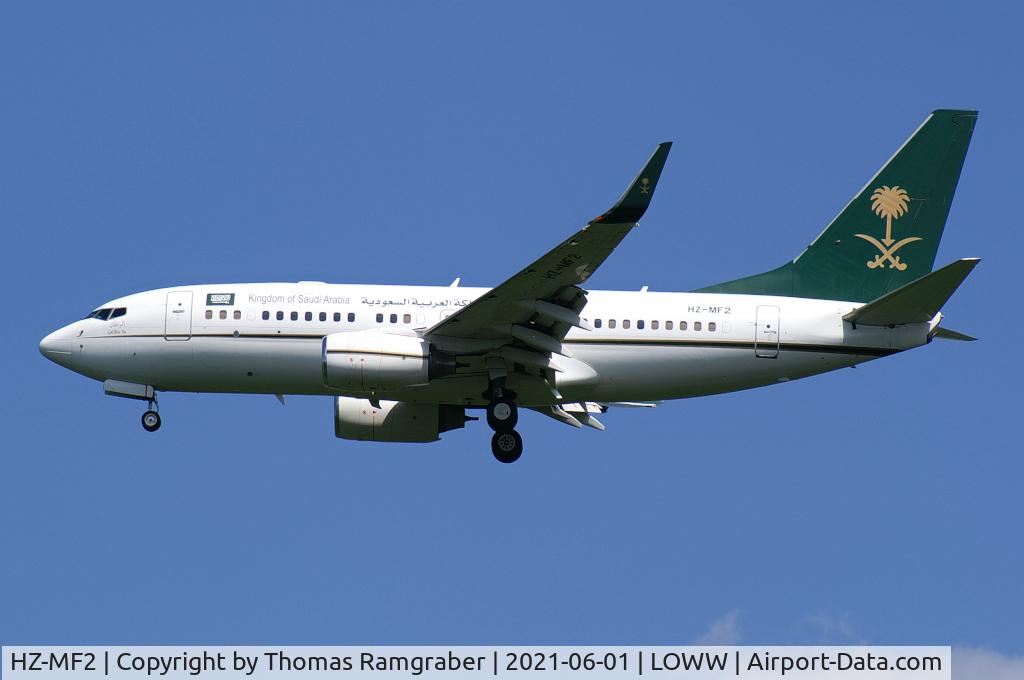 HZ-MF2, Boeing 737-7AJ  BBJ C/N 33499, Saudi Arabia - Ministry of Finance Boeing 737-700BBJ