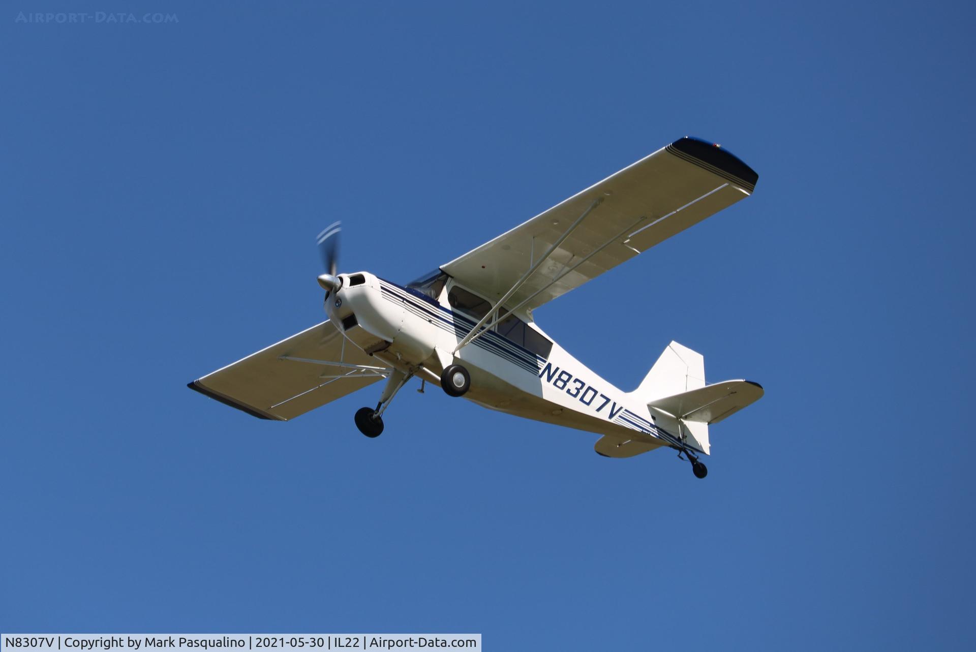 N8307V, 1966 Champion 7ECA Citabria C/N 465, Champion 7ECA
