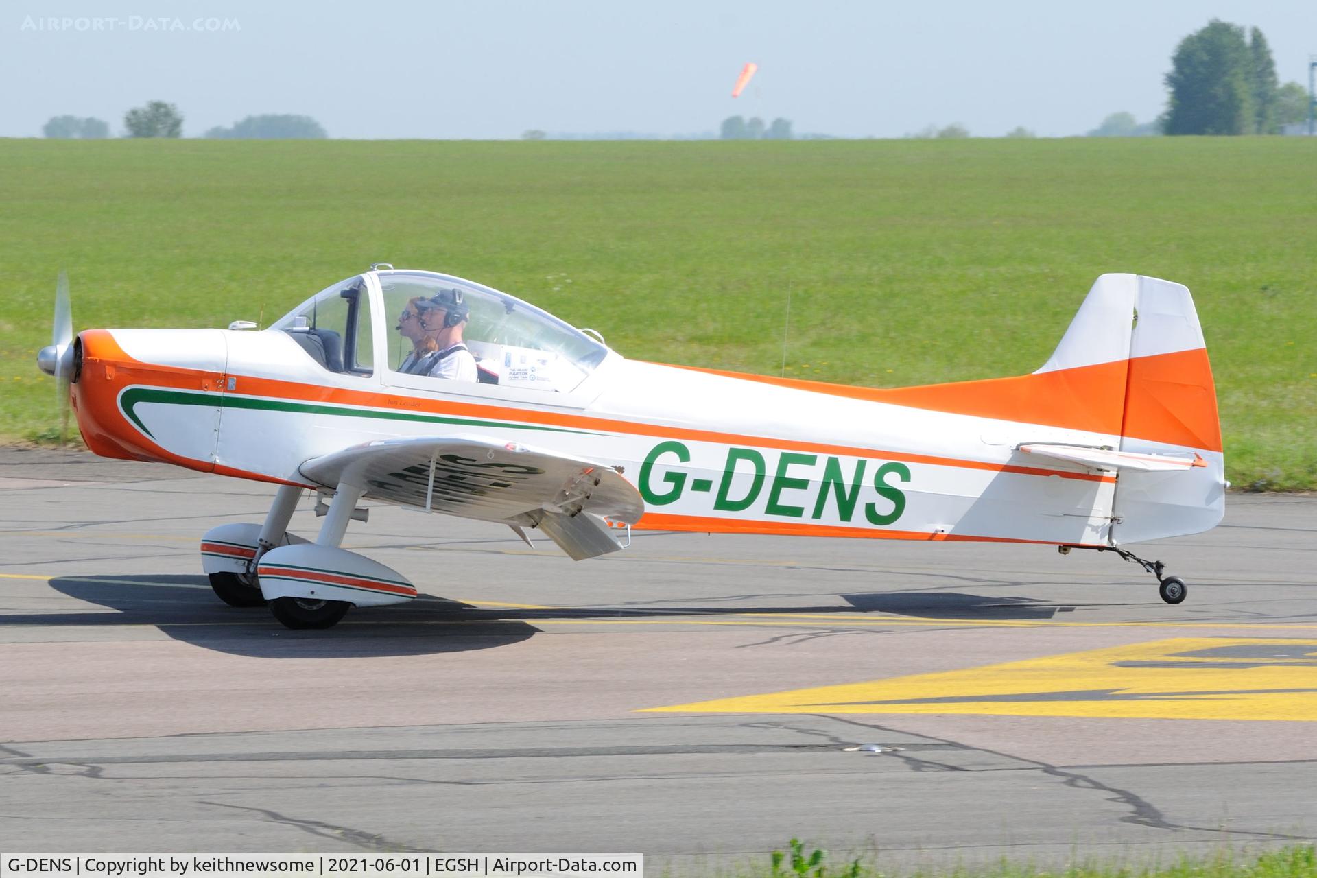 G-DENS, 1963 Binder CP-301S Smaragd C/N 121, Arriving at Norwich.