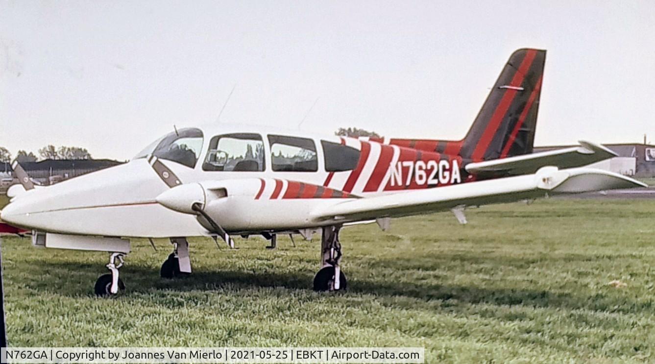 N762GA, 1978 Grumman American GA-7 Cougar C/N GA7-0049, scan from slide