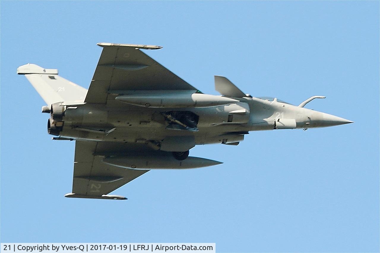 21, Dassault Rafale M C/N 21, Dassault Rafale M, Go arround rwy 08, Landivisiau Naval Air Base (LFRJ)