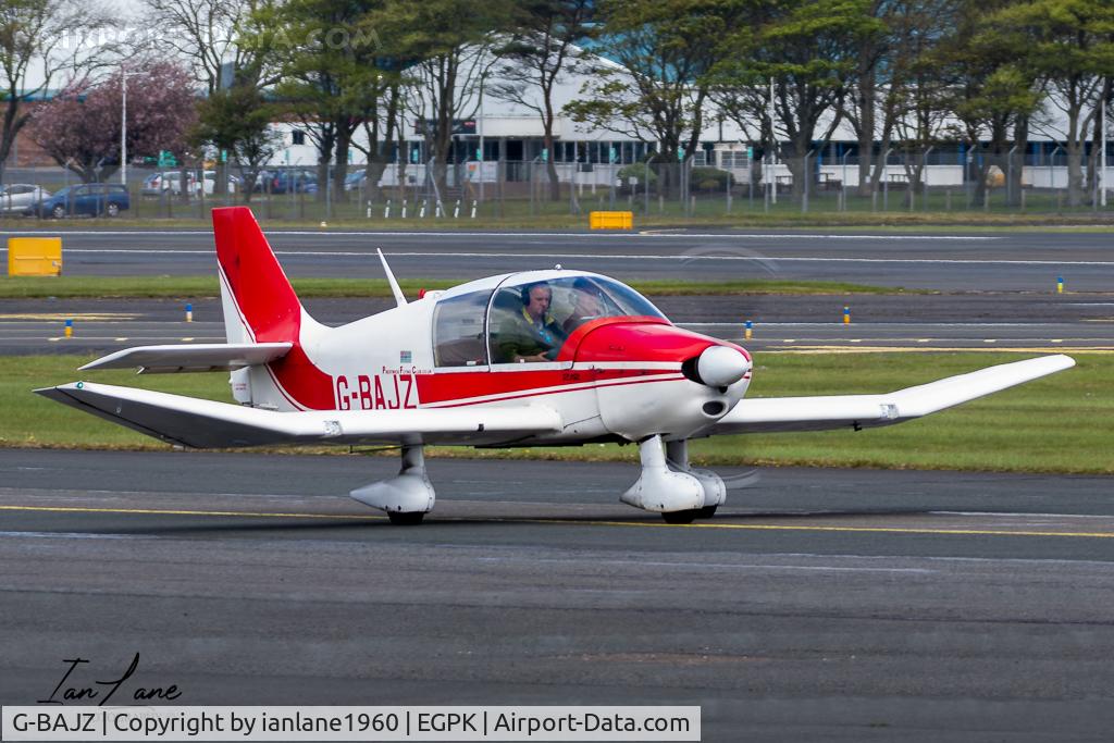 G-BAJZ, 1972 Robin DR-400-108  Dauphin 2+2 C/N 759, Taxiing at Prestwick
