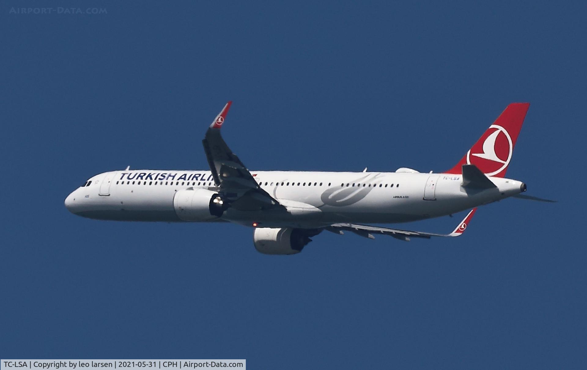 TC-LSA, 2018 Airbus A321-271NX C/N 8155, Copenhagen 31.5.2021