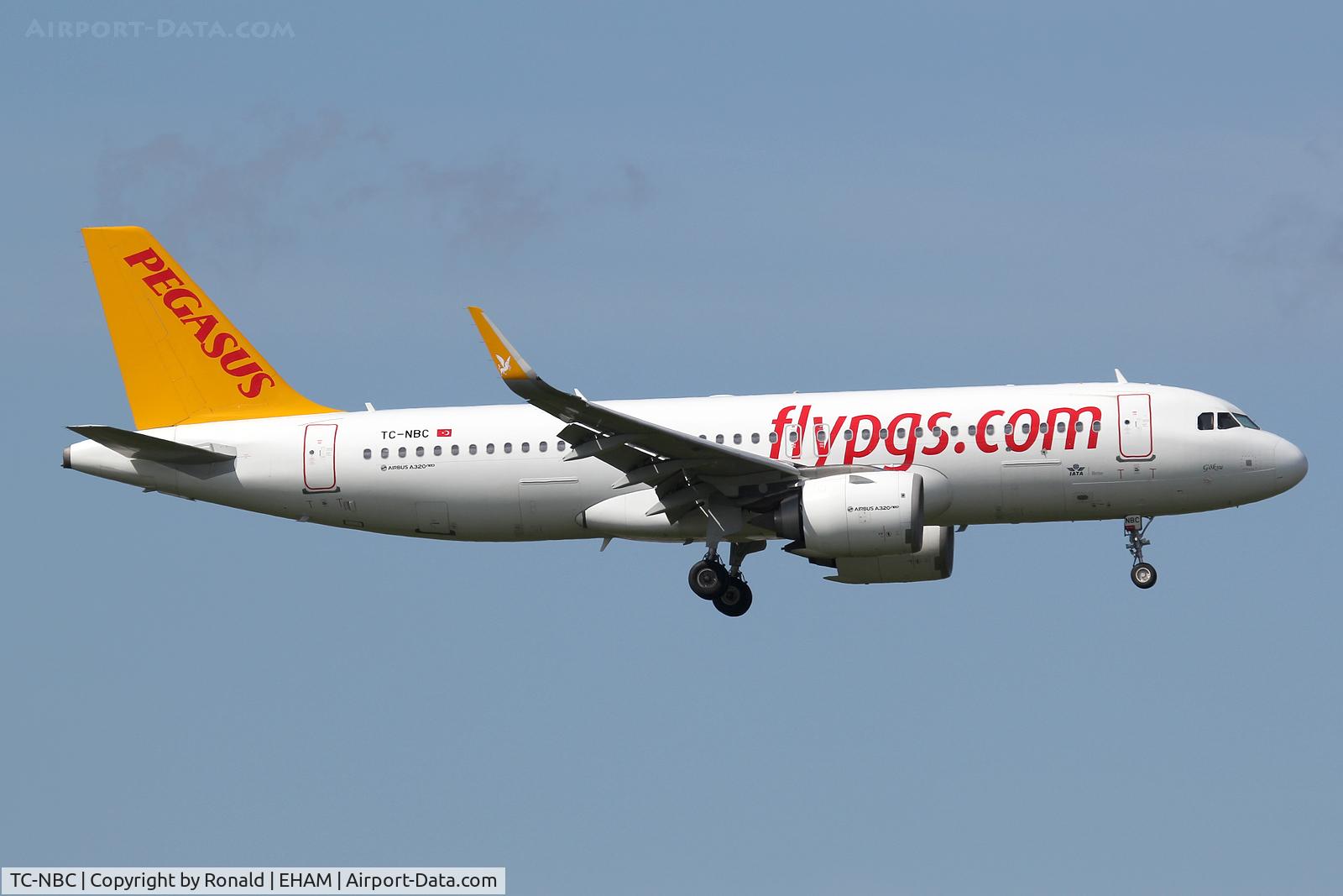 TC-NBC, 2016 Airbus A320-251N C/N 7185, at spl