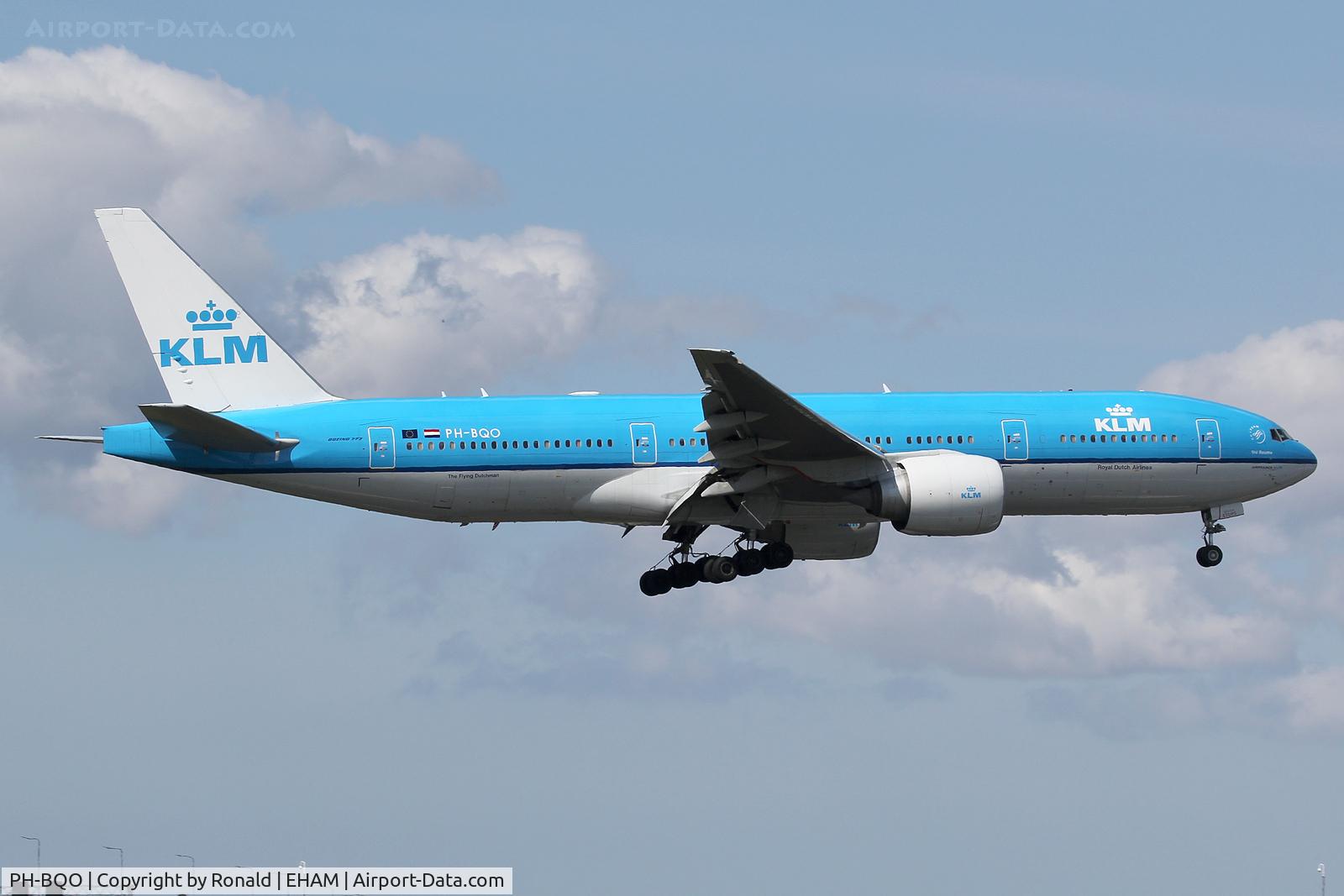 PH-BQO, 2007 Boeing 777-206/ER C/N 35295, at spl