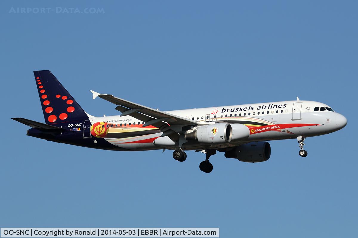 OO-SNC, 2002 Airbus A320-214 C/N 1797, at bru