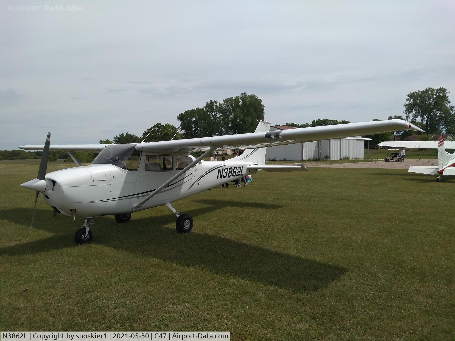 N3862L, 1965 Cessna 172G C/N 17254031, Portage Pancake Breakfast