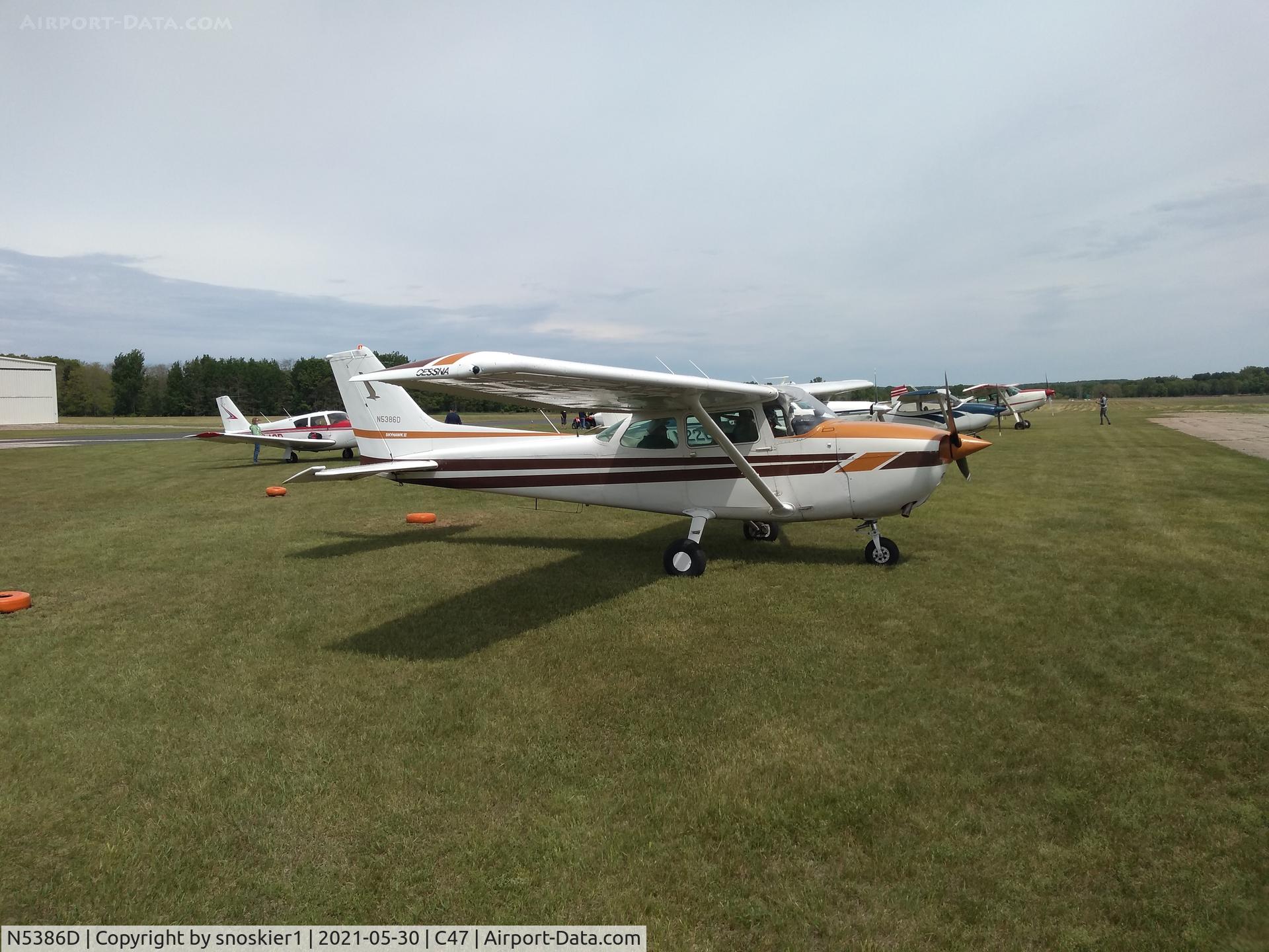 N5386D, 1979 Cessna 172N C/N 17272559, Portage Pancake Breakfast