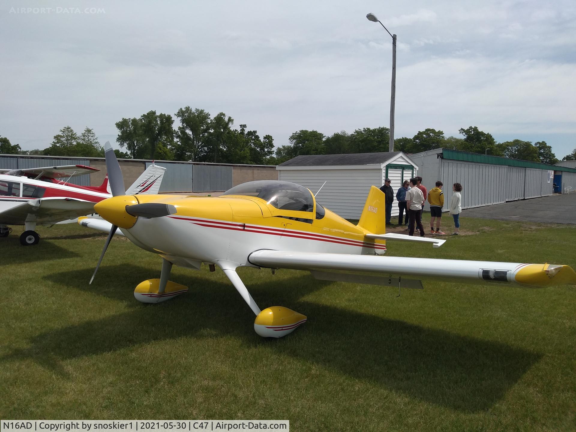 N16AD, 1991 Vans RV-6 C/N 20062, Portage Pancake Breakfast
