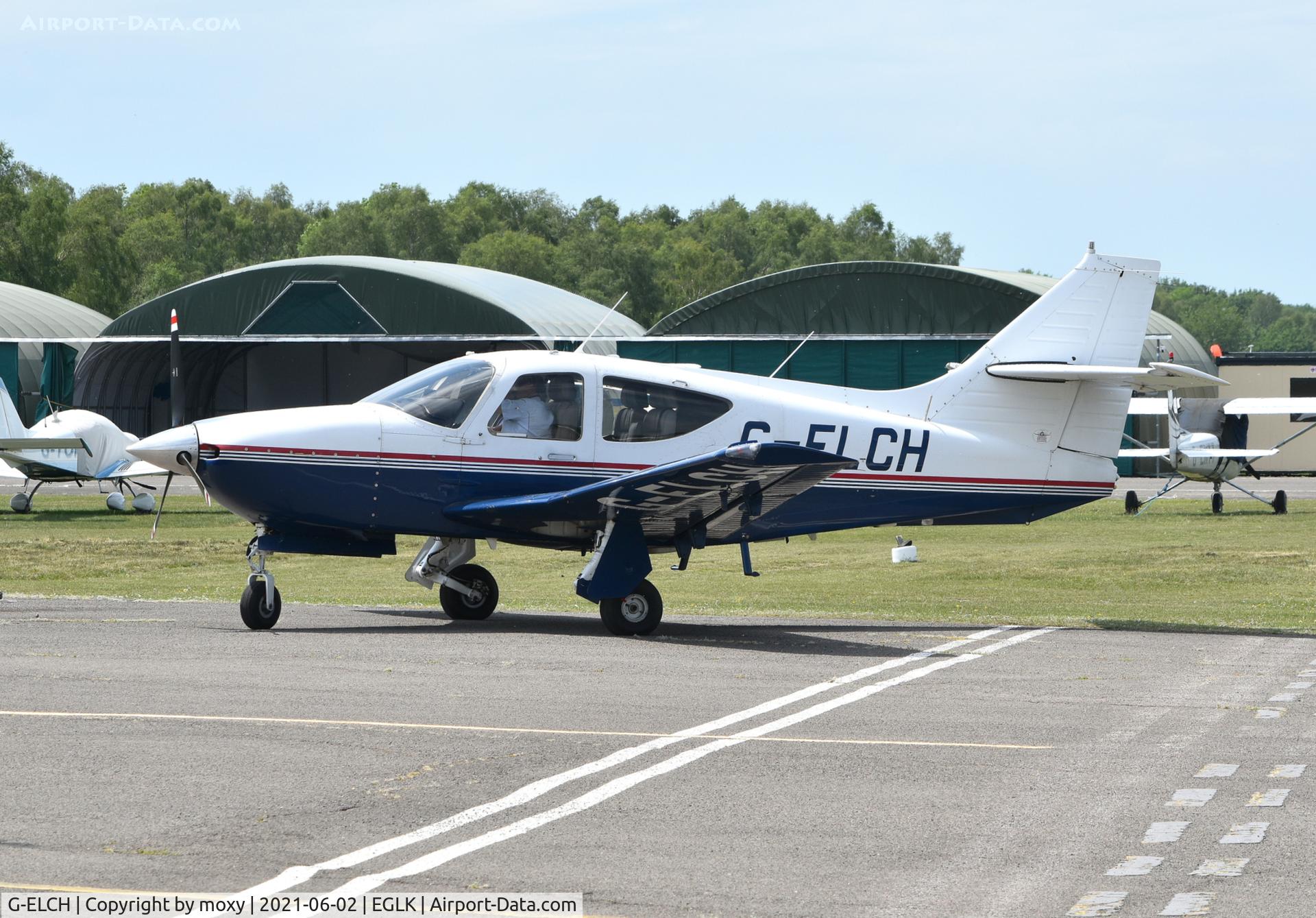 G-ELCH, 1993 Rockwell Commander 114B C/N 14566, Rockwell Commander 114B at Blackbushe. Ex D-ELCH.