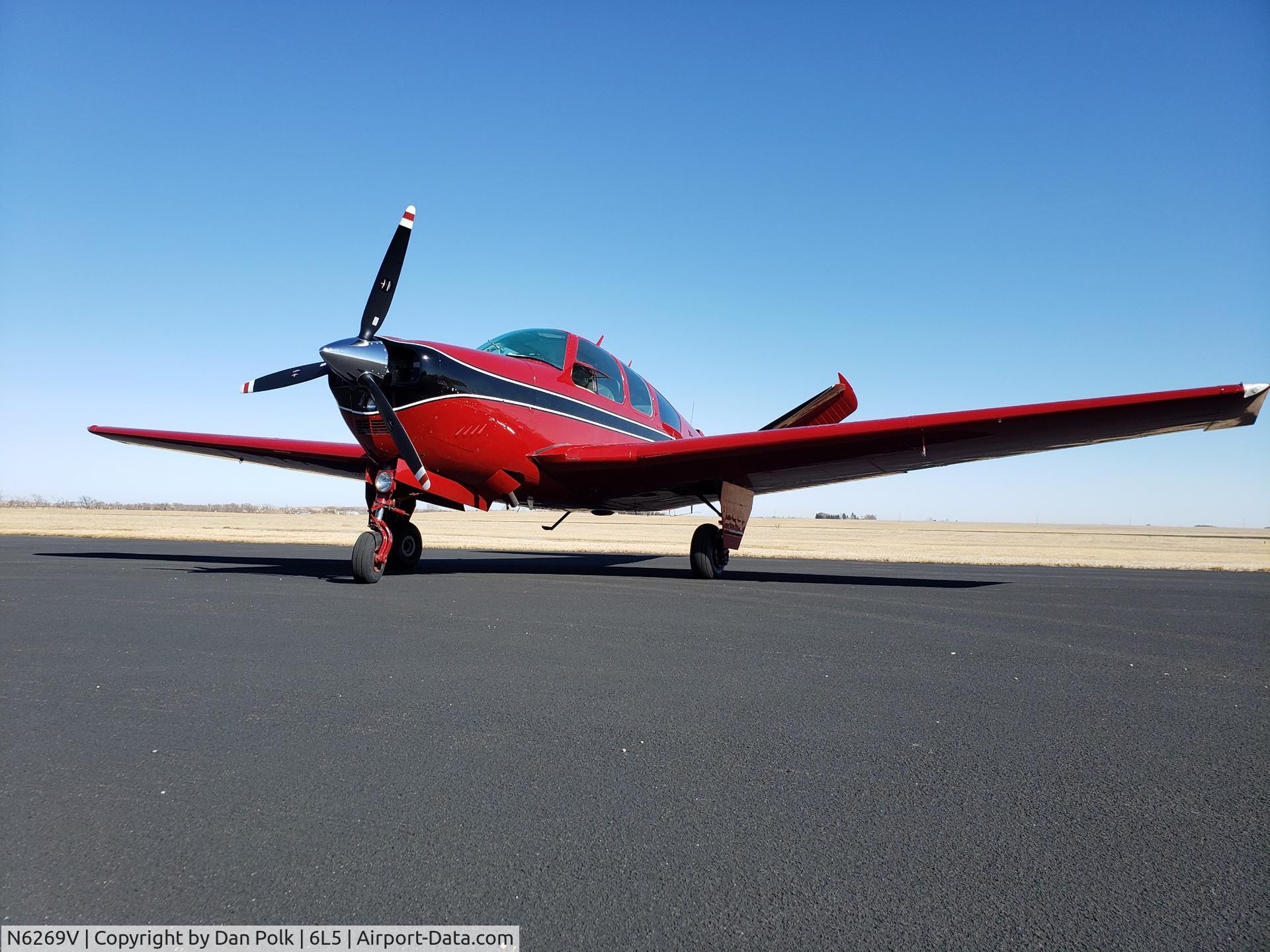 N6269V, 1967 Beech V35 Bonanza C/N D-8598, At 6L5 in 2021
