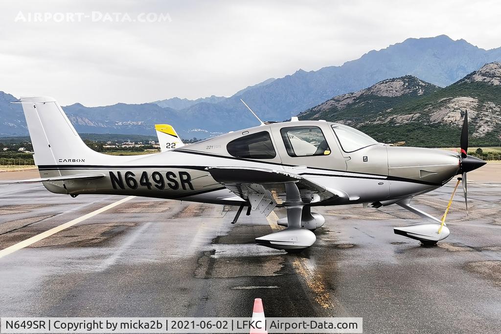 N649SR, Cirrus SR22 C/N 2649, Parked