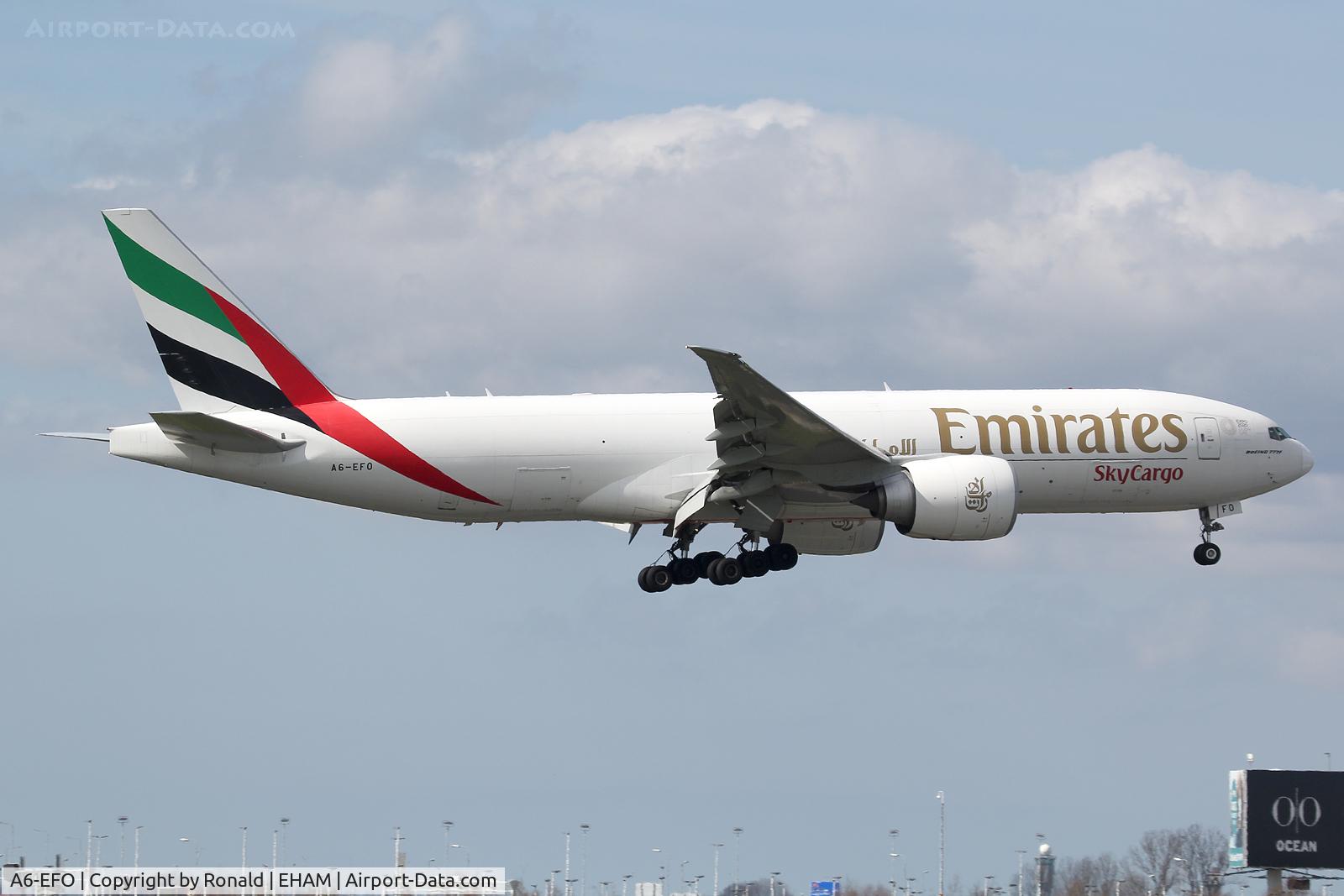 A6-EFO, 2014 Boeing 777-F1H C/N 42233, at spl