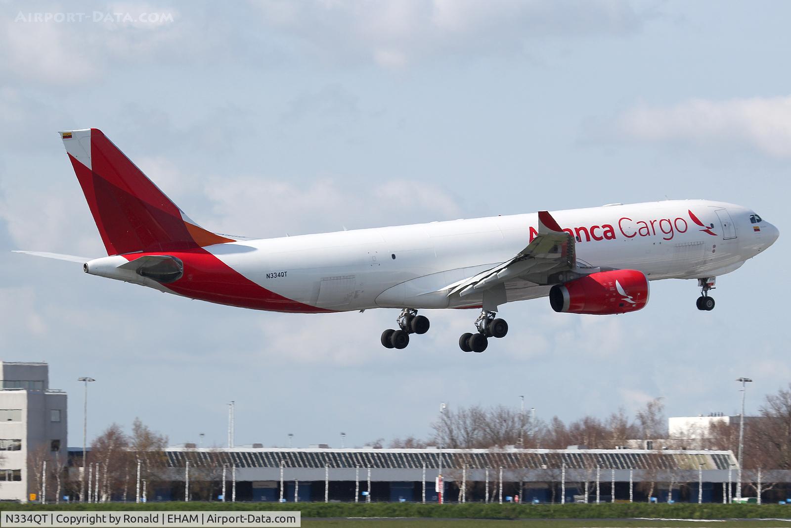 N334QT, 2013 Airbus A330-243F C/N 1448, at spl