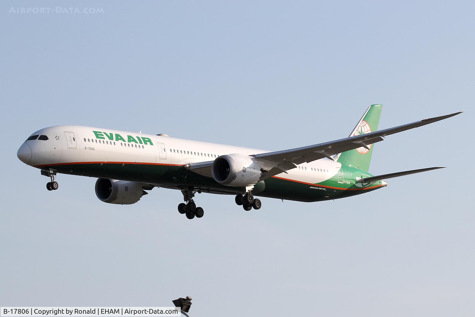 B-17806, 2019 Boeing 787-10 Dreamliner C/N 60289, at spl