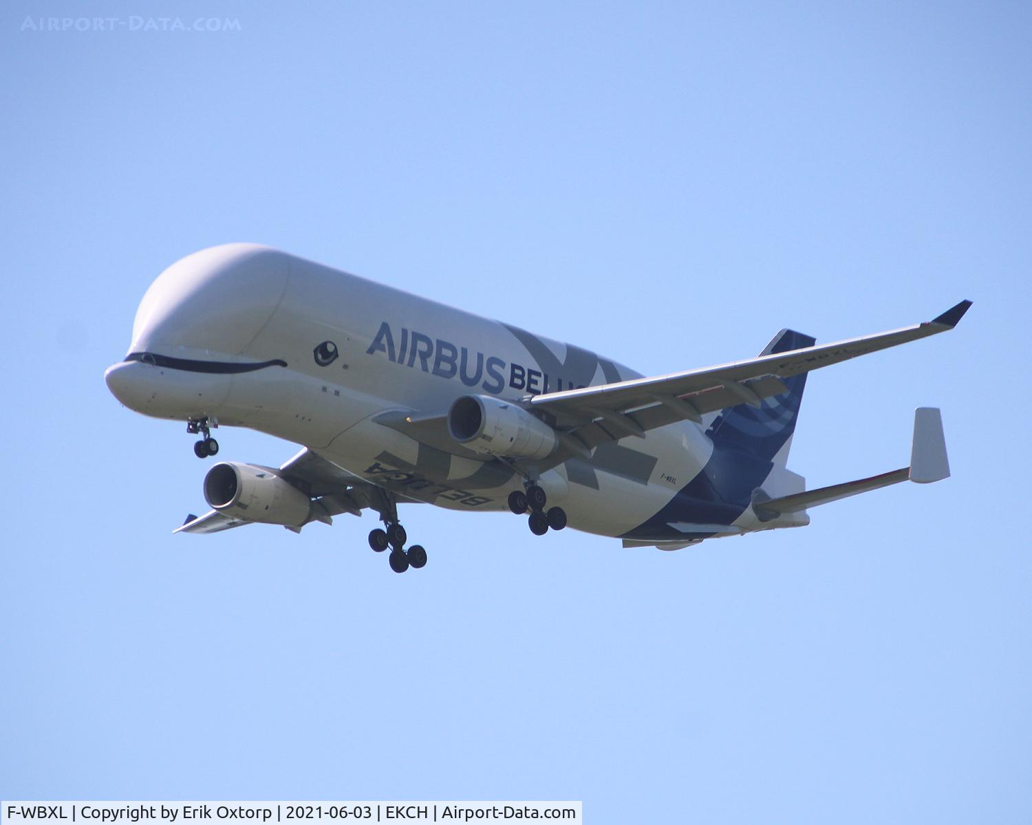 F-WBXL, 2018 Airbus A330-743L Beluga XL C/N 1824, F-WBXL comming in for touch and go rw 04R
