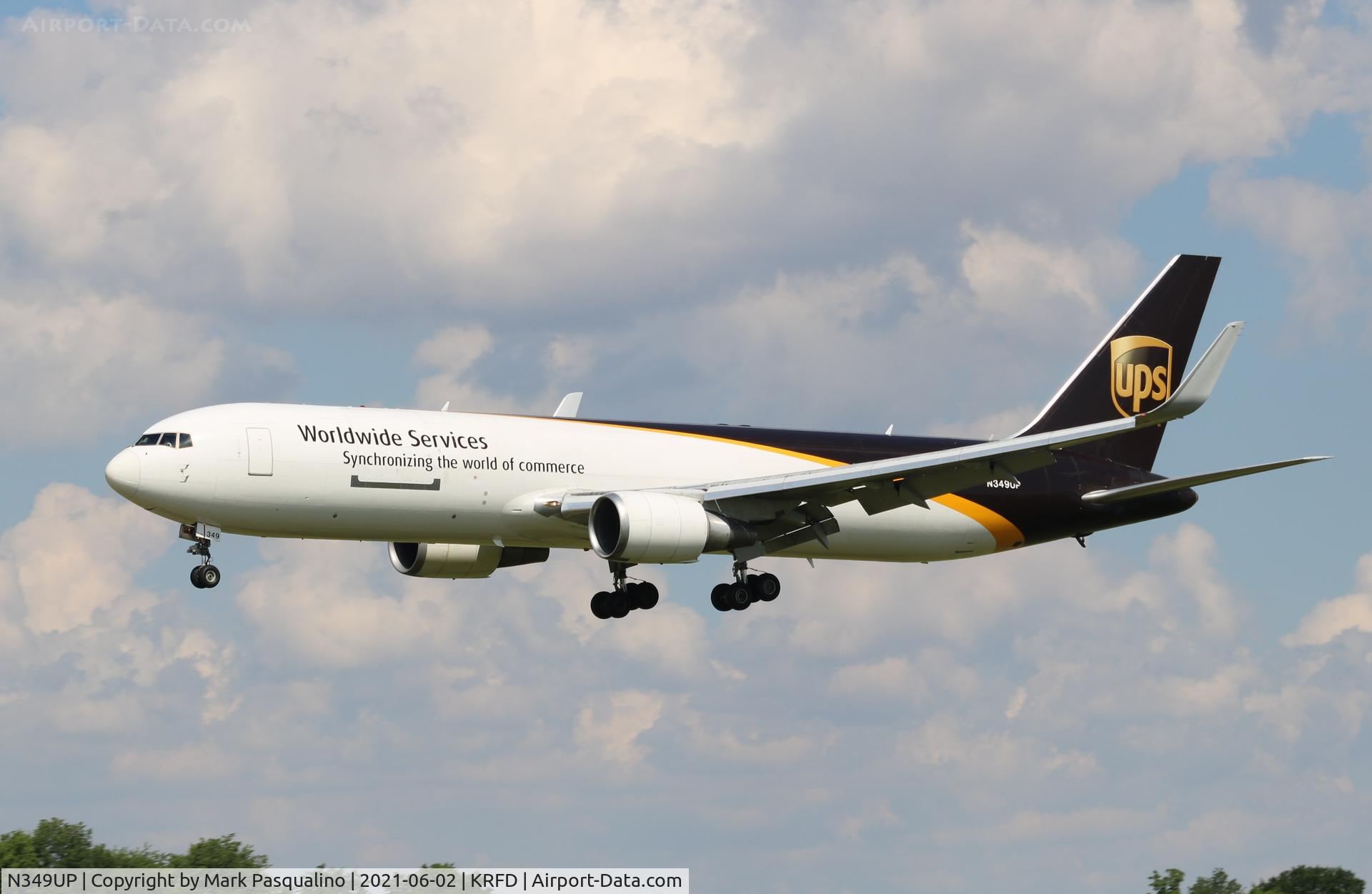 N349UP, 2012 Boeing 767-34AF/ER C/N 37947, Boeing 767-34AF/ER