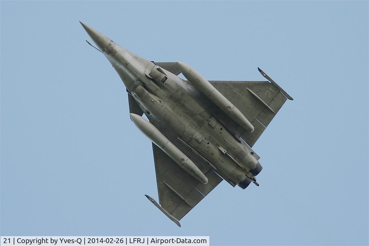21, Dassault Rafale M C/N 21, Dassault Rafale M, Take off rwy 26, Landivisiau Naval Air Base (LFRJ)