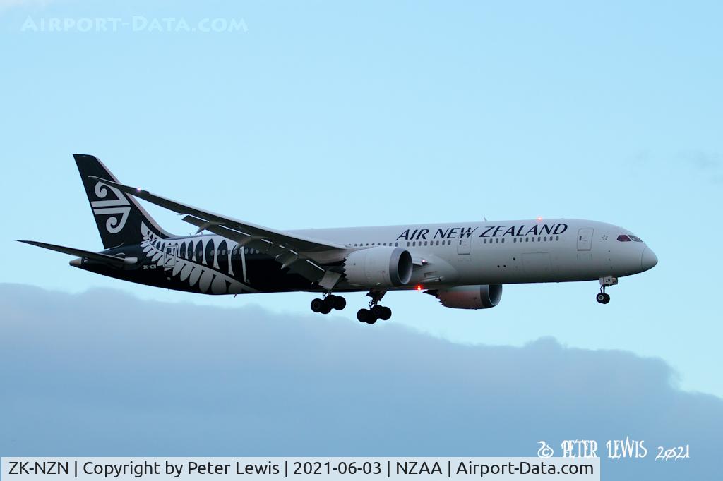 ZK-NZN, 2018 Boeing 787-9 Dreamliner C/N 38182, Air New Zealand Ltd., Auckland