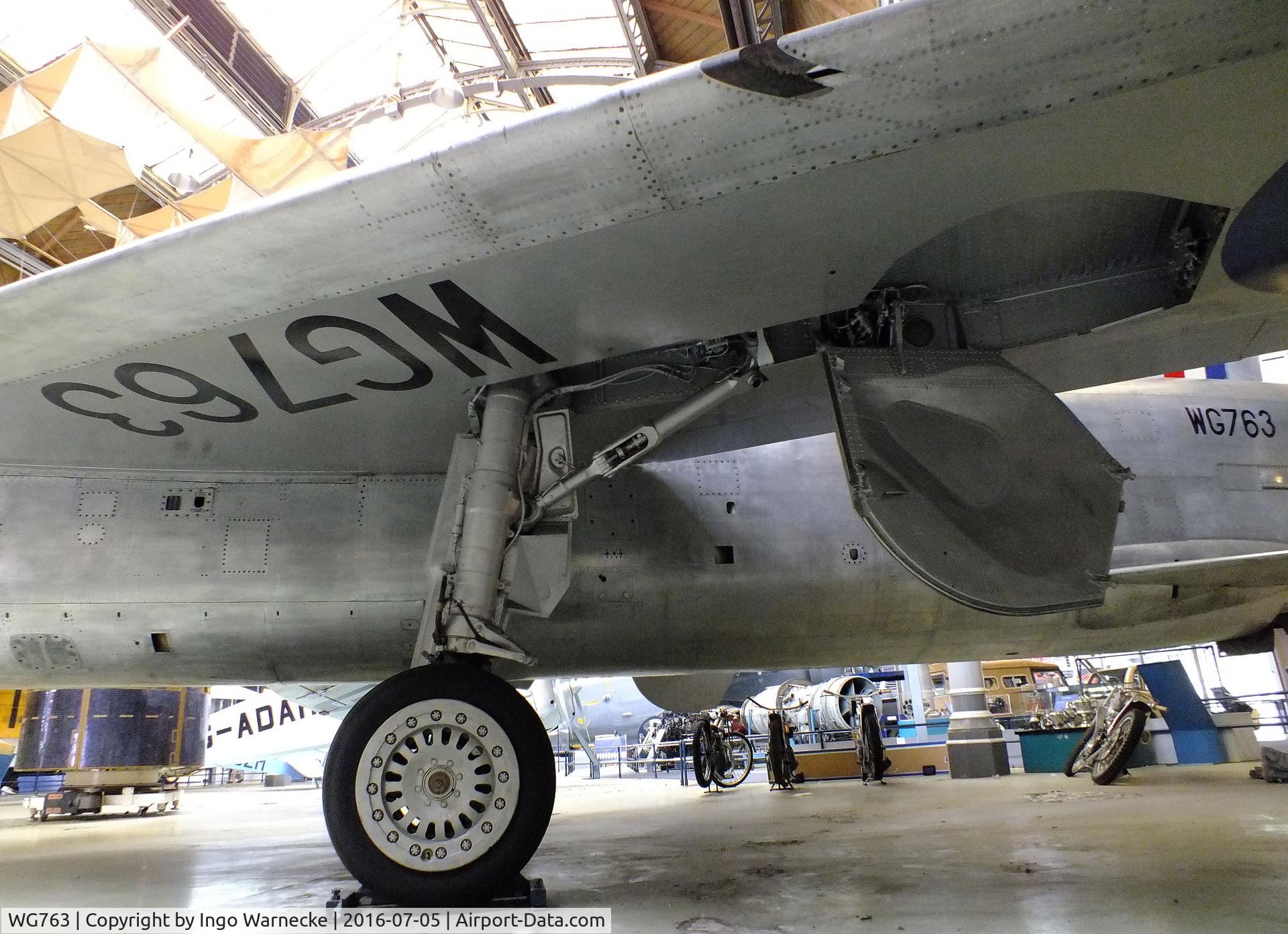 WG763, 1955 English Electric P.1A C/N 95003, English Electric P.1A (Lightning 'prototype') at the Museum of Science and Industry, Manchester