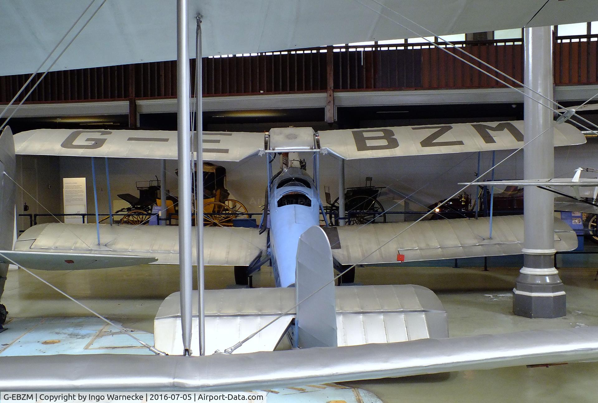 G-EBZM, Avro 594 Avian IIIA C/N 160, Avro 594 Avian III A at the Museum of Science and Industry, Manchester