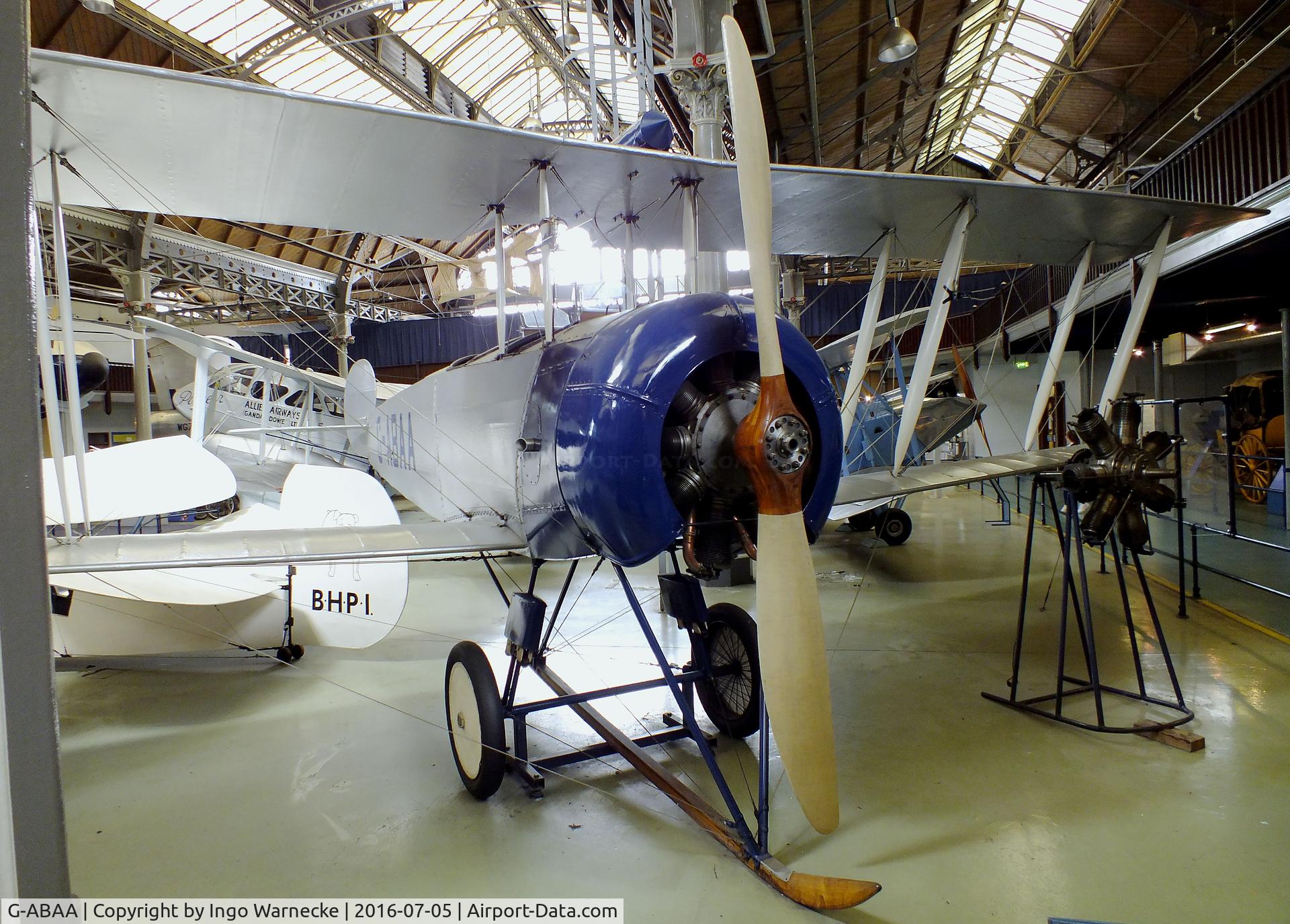 G-ABAA, Avro 504K C/N H2311, Avro 504K at the Museum of Science and Industry, Manchester