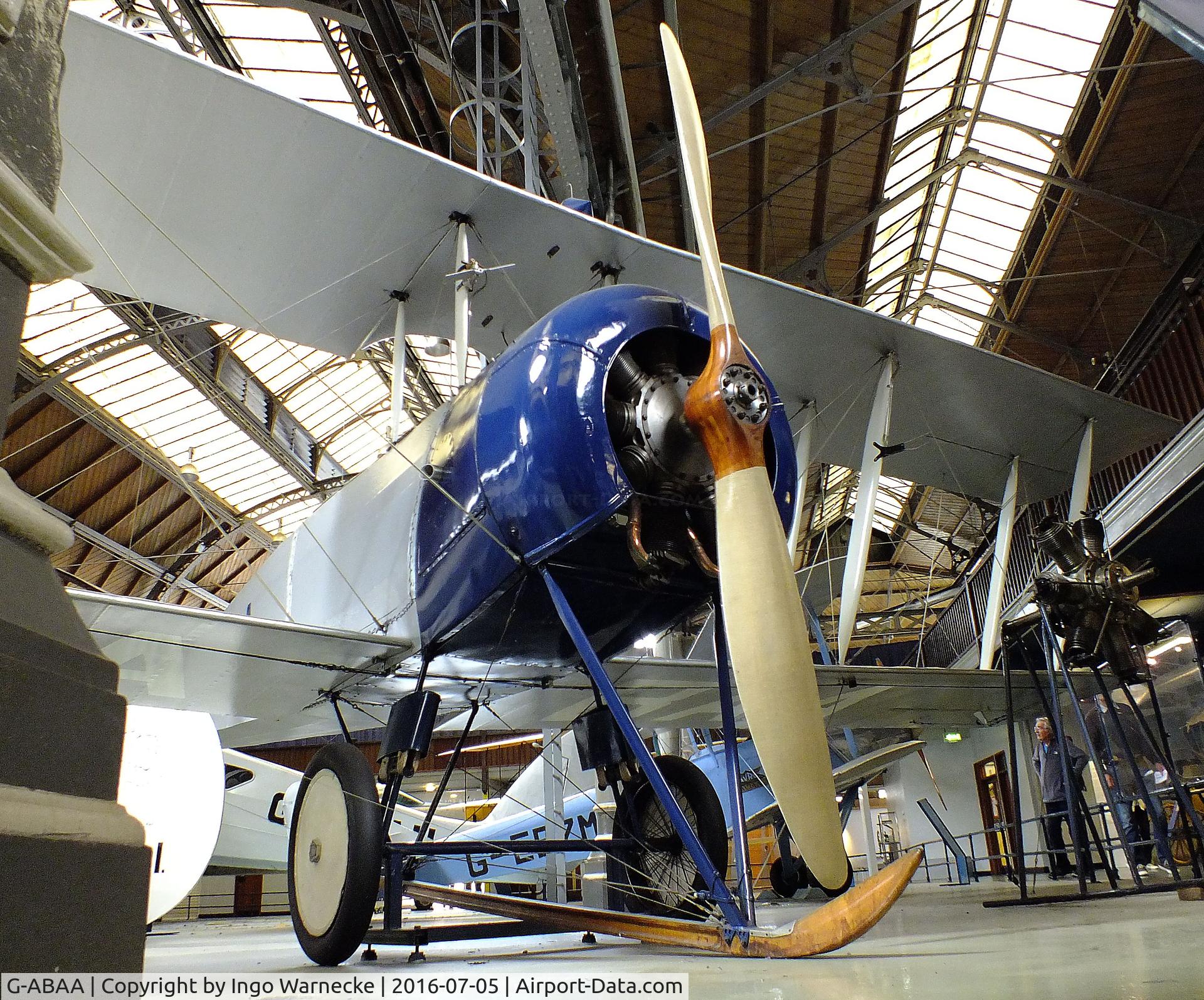 G-ABAA, Avro 504K C/N H2311, Avro 504K at the Museum of Science and Industry, Manchester