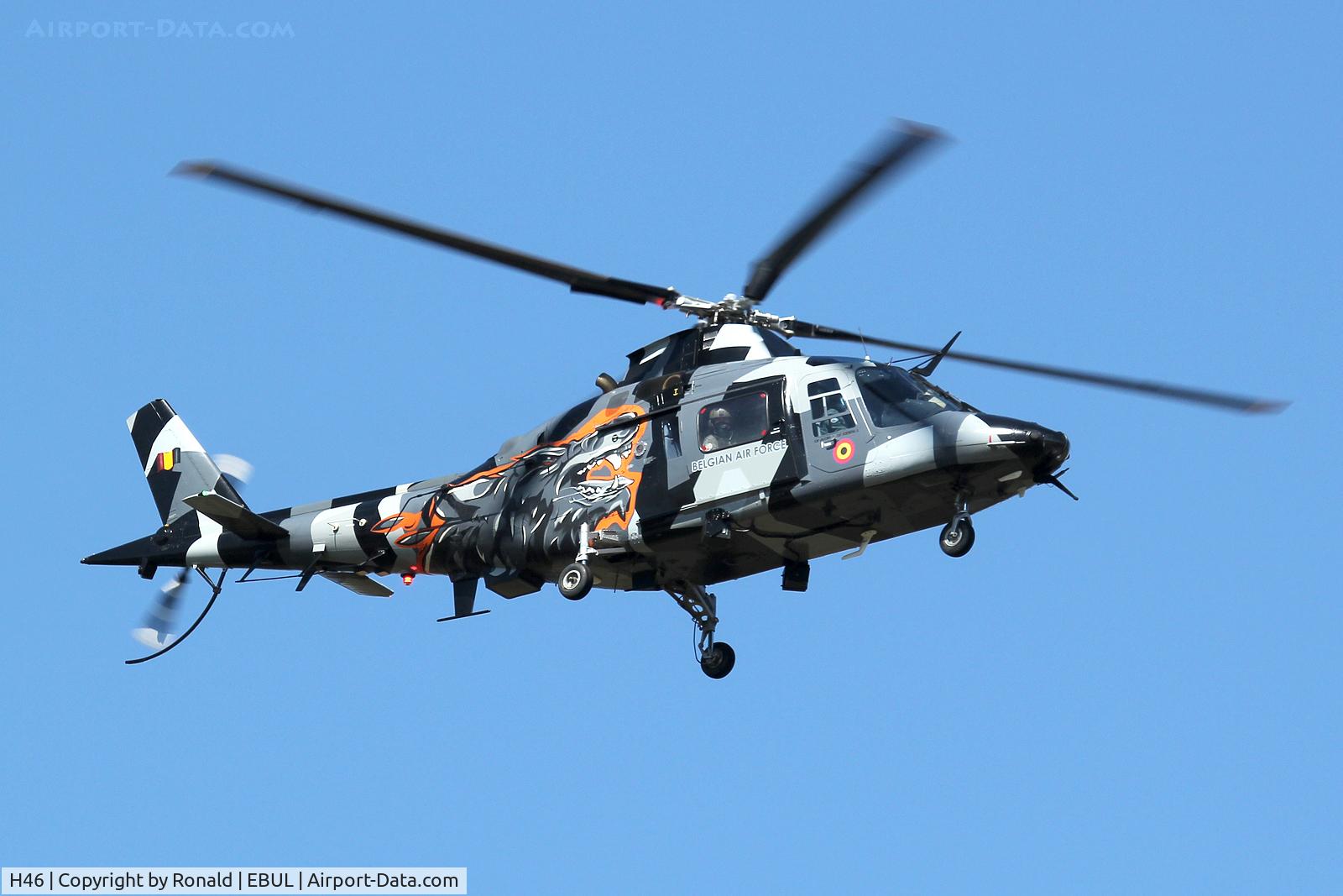 H46, Agusta A-109BA C/N 0300, at ursel